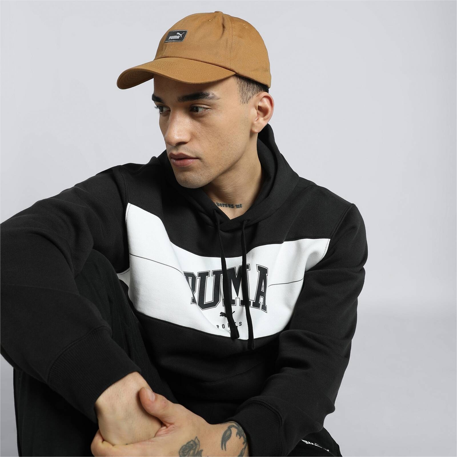 Czapka z daszkiem unisex Puma ESSENTIALS III brzowa 02366918