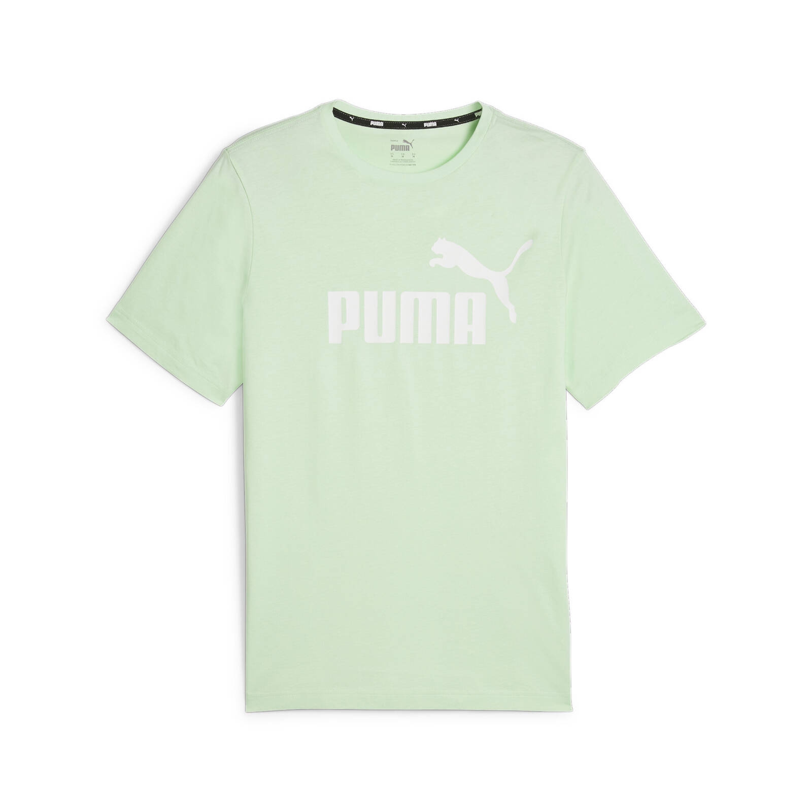 Koszulka mska Puma ESS LOGO zielona 58666760