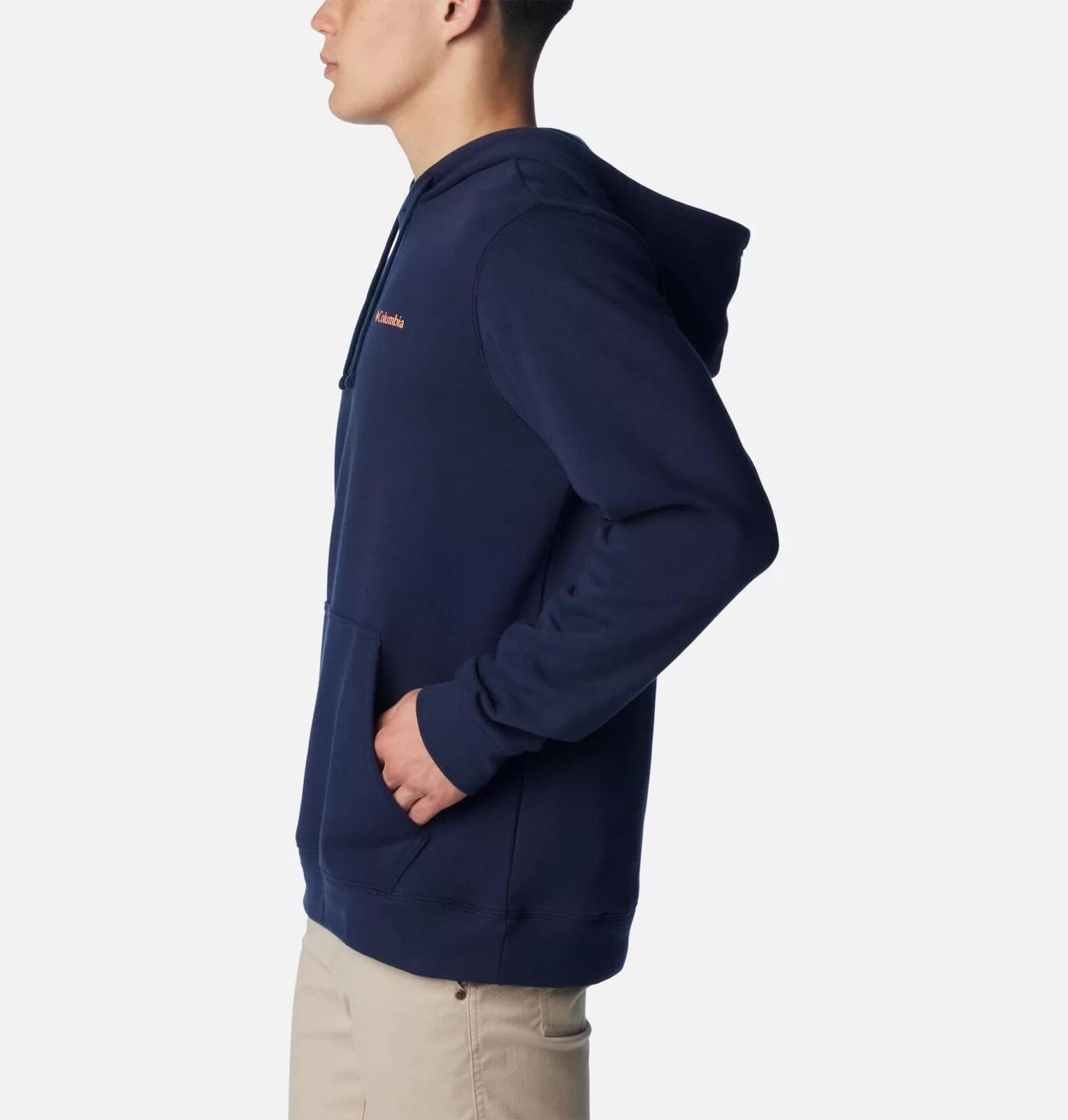Bluza z kapturem mska Columbia TREK GRAPHIC granatowa 2018494468