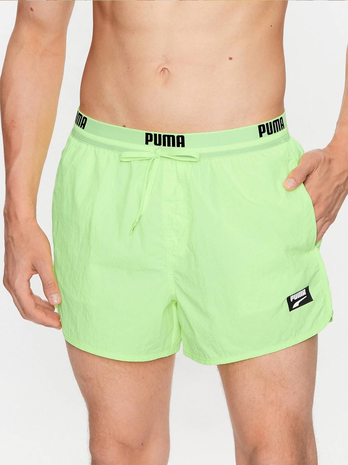 Kpielwki mskie Puma BERMUDY TRACK SHORT zielone 93805904