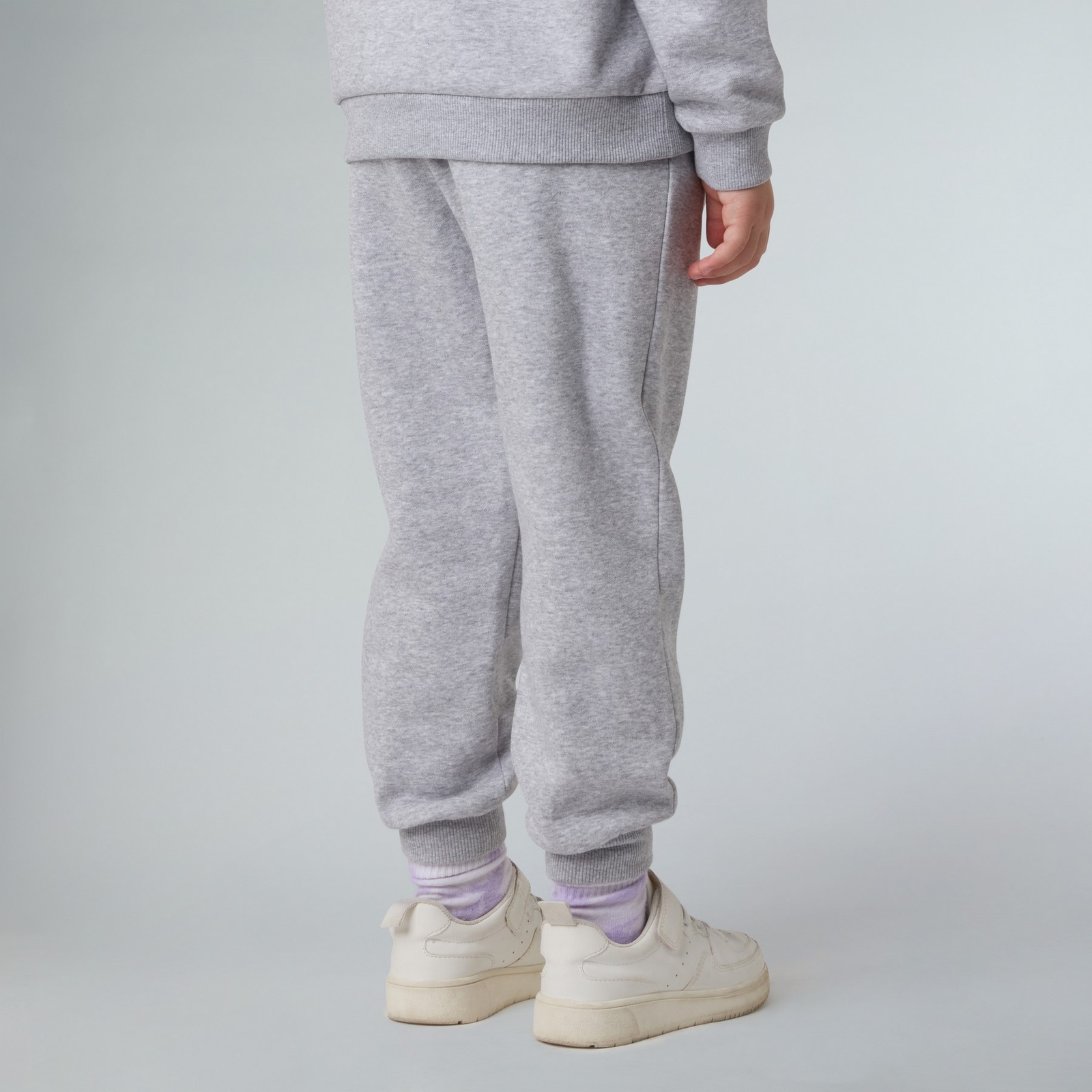 Komplet dresowy dziecięcy The North Face SIMPLE DOME FLEECE szary NF0A8EFMDYX