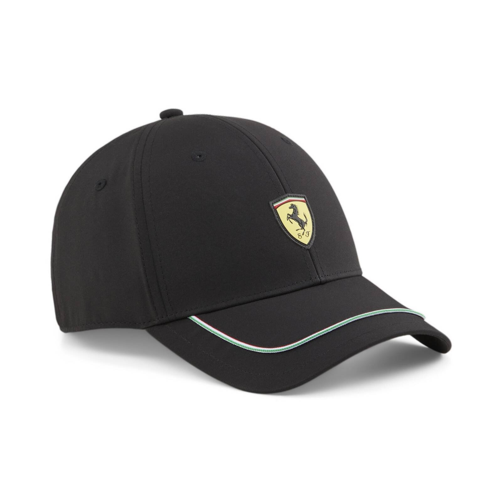 Czapka z daszkiem unisex Puma FERRARI RACE BB czarna 02520002