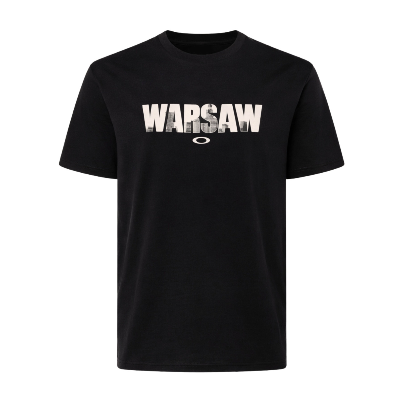 Koszulka m�ska Oakley SKYLINE WARSAW czarna FOA408852-02E