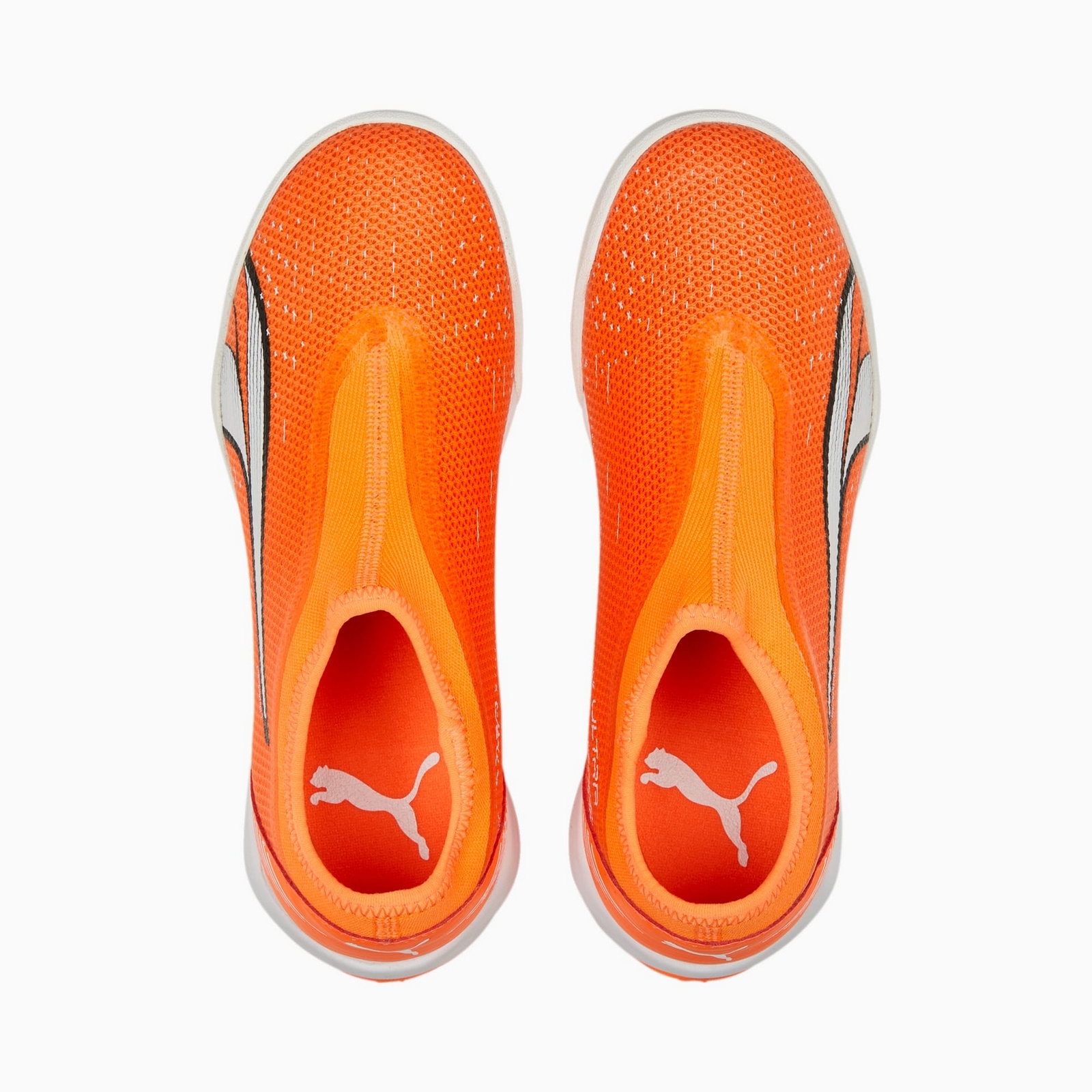 Halwki chopice Puma ULTRA MATCH LL IT + MID JR pomaraczowe 10723201