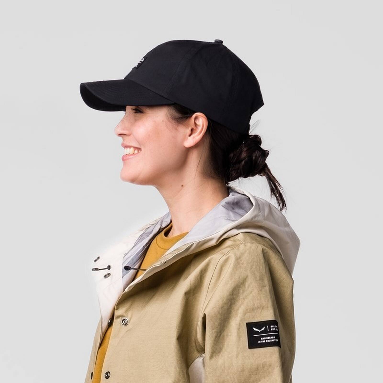 Czapka z daszkiem unisex Salewa FANES LIGHT czarna 00-0000028926_0910