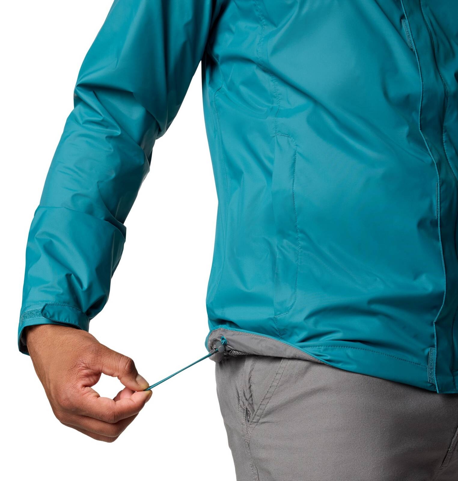 Kurtka wodoodporna mska Columbia WATERTIGHT II turkusowa 1533898364
