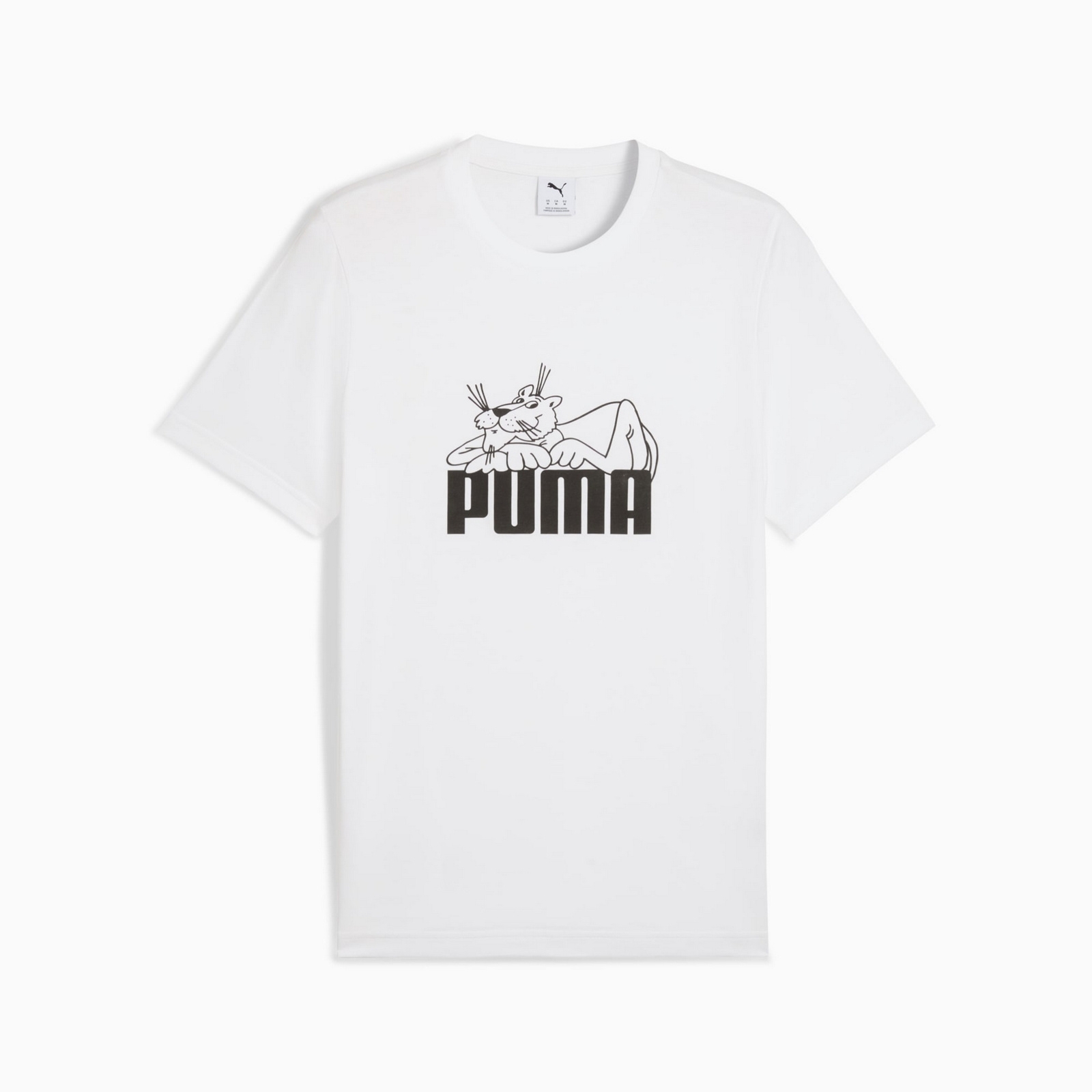 Koszulka m�ska Puma GRAPHIC SUPER bia�a 63208702
