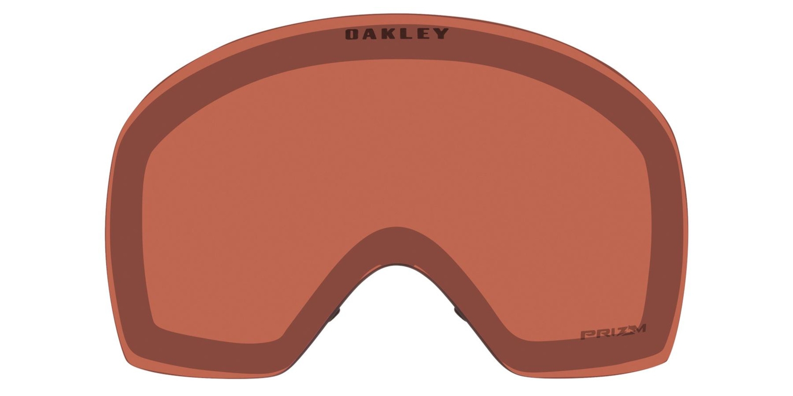 Szybka do gogli unisex Oakley FLIGHT DECK L czerwona AOO7050LS-23