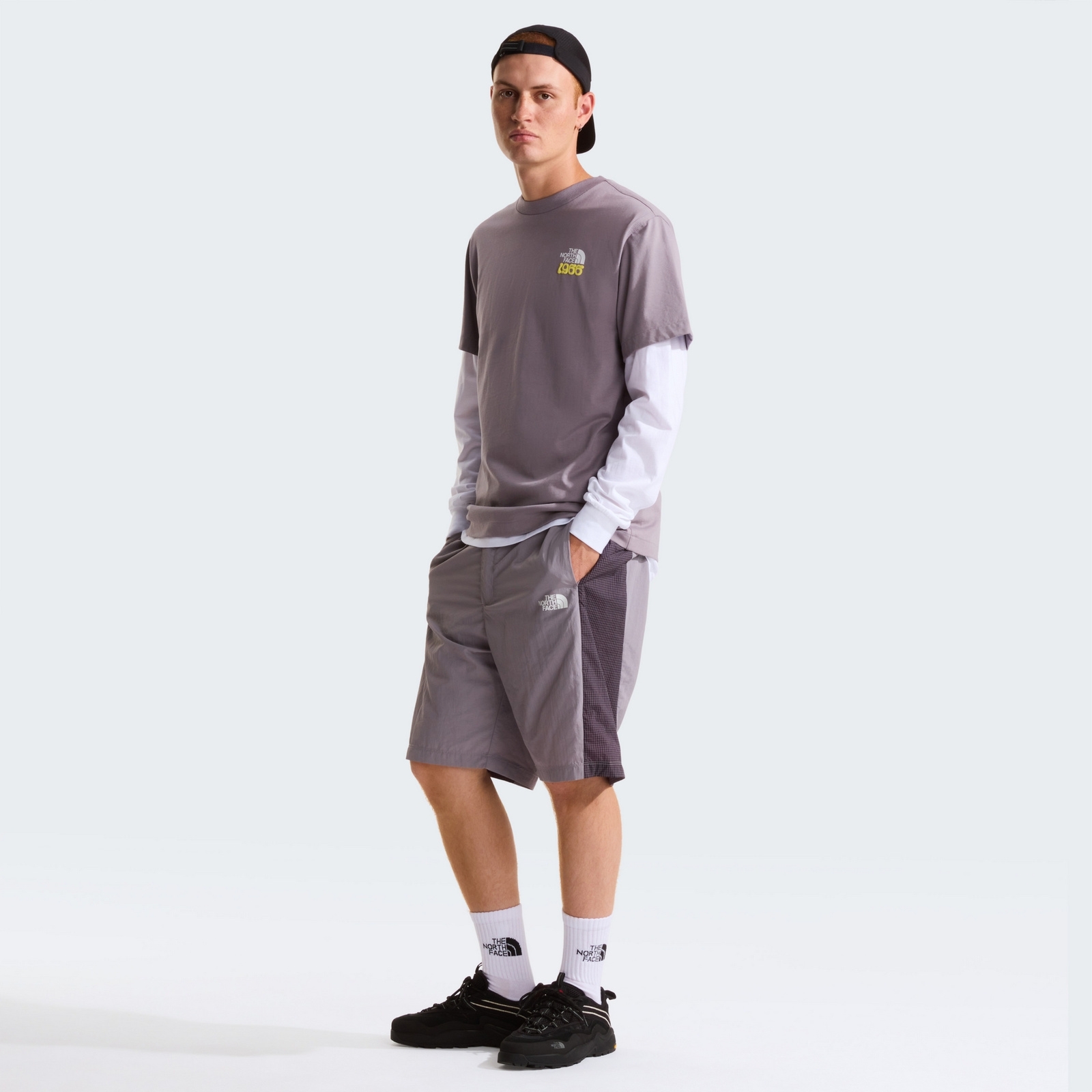 Koszulka m�ska The North Face 1966 MOTION RELAXED fioletowa NF0A8GAHG7O