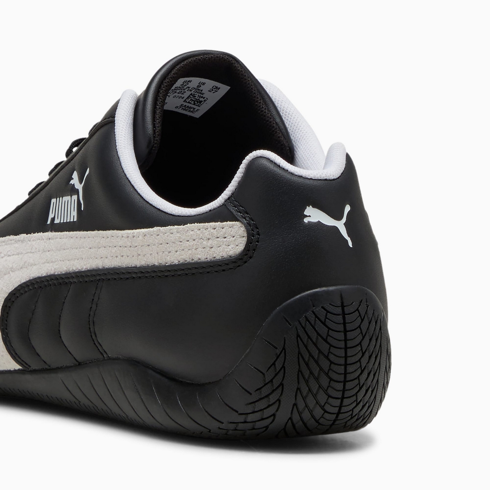 Buty sportowe unisex Puma SPEEDCAT LTHR czarne 40317502