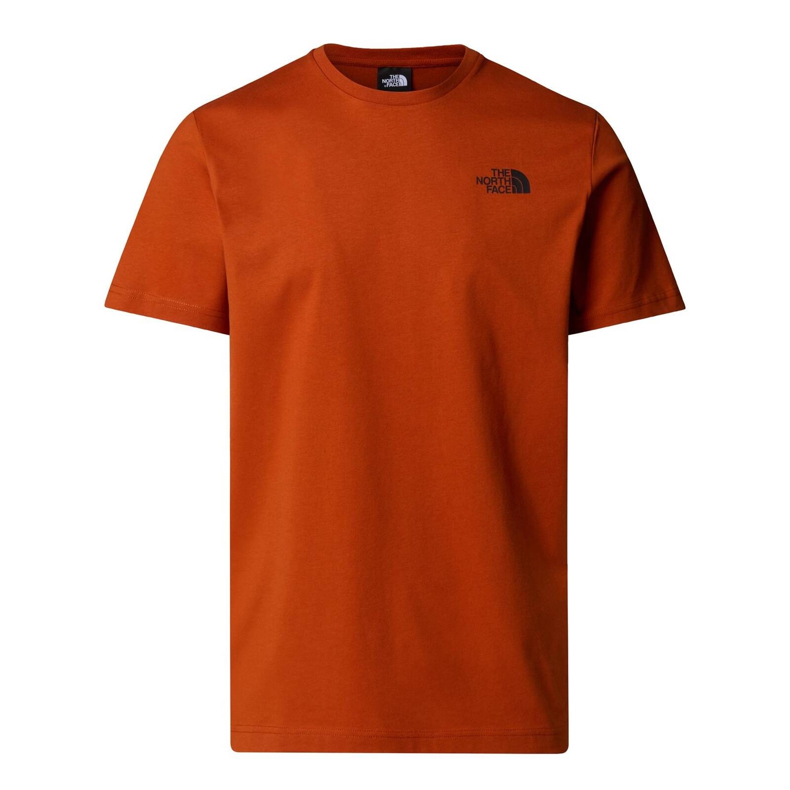 Koszulka męska The North Face REDBOX CELEBRATION pomarańczowa NF0A87NV1I0