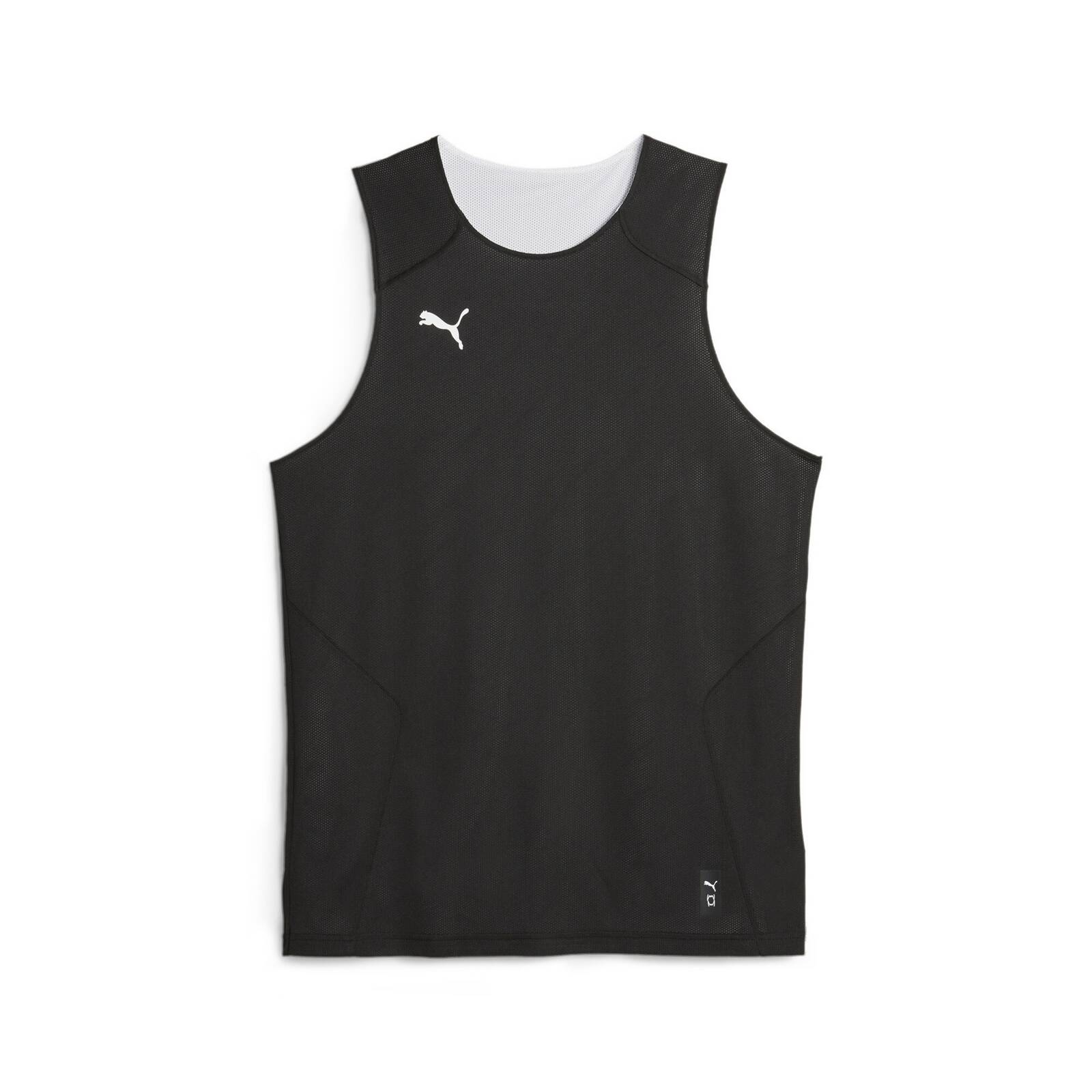 Tank top mski Puma HOOPS TEAM REVERSE PRACTICE czarny 67664001