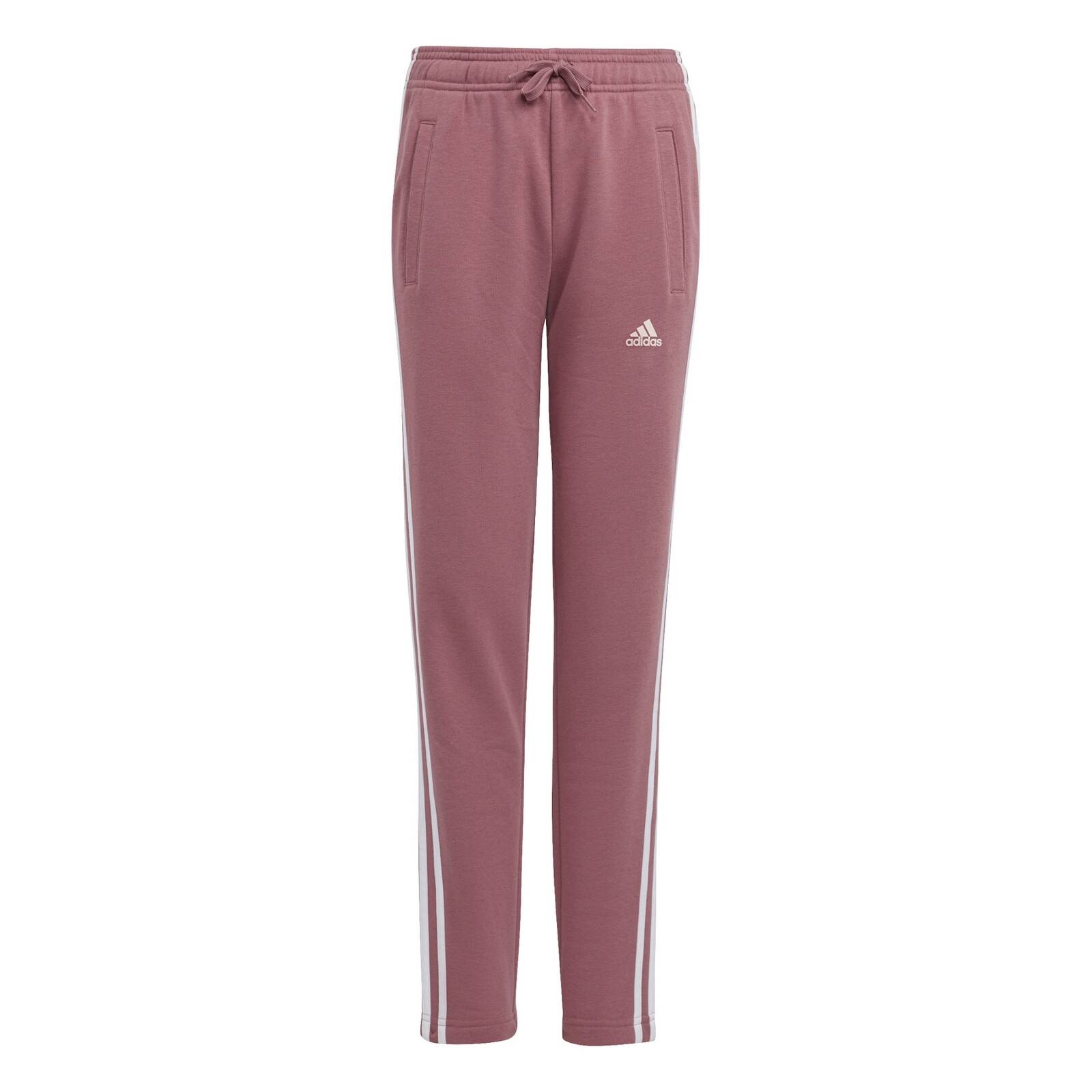 Spodnie dresowe dziewczce adidas ESSENTIALS 3-STRIPES rowe IZ3441