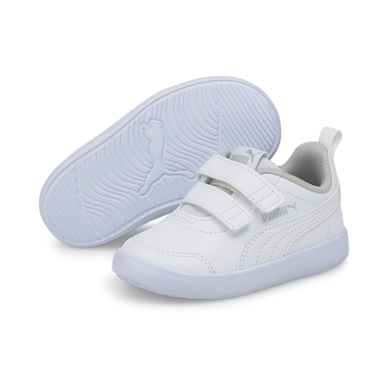 Buty sportowe dziecice Puma COURTFLEX V2 V INF biae 37154404