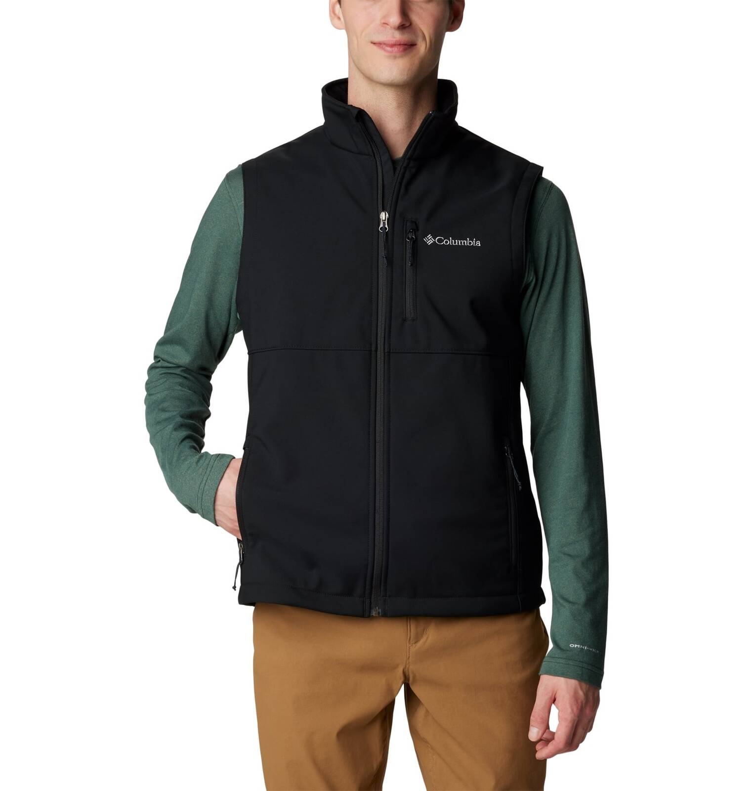 Bezrkawnik mski Columbia ASCENDER SOFTSHELL czarny 2071354010