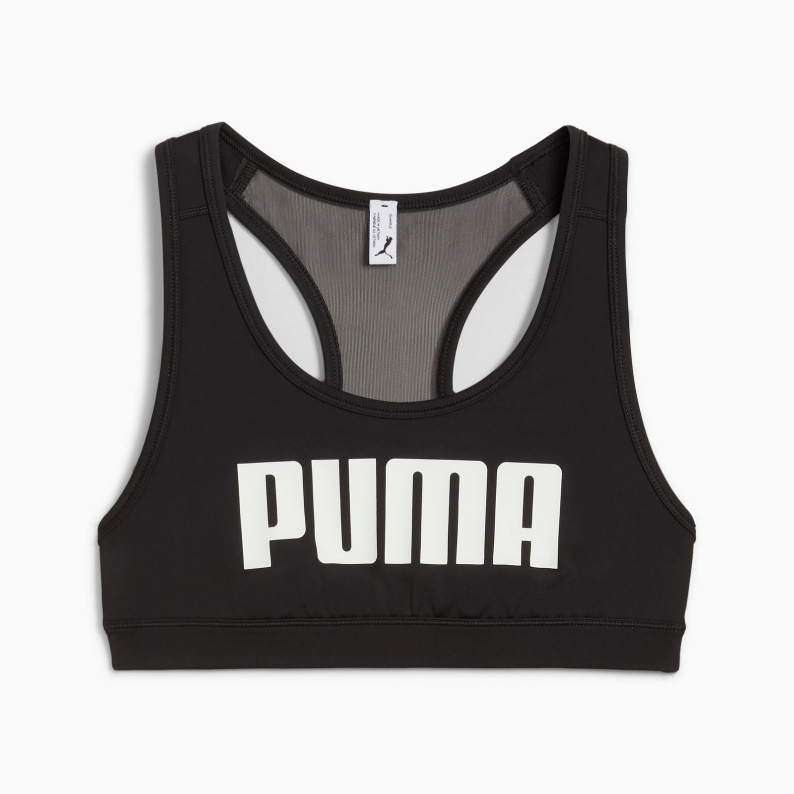 Stanik sportowy damski Puma 4KEEPS MID czarny 52696001