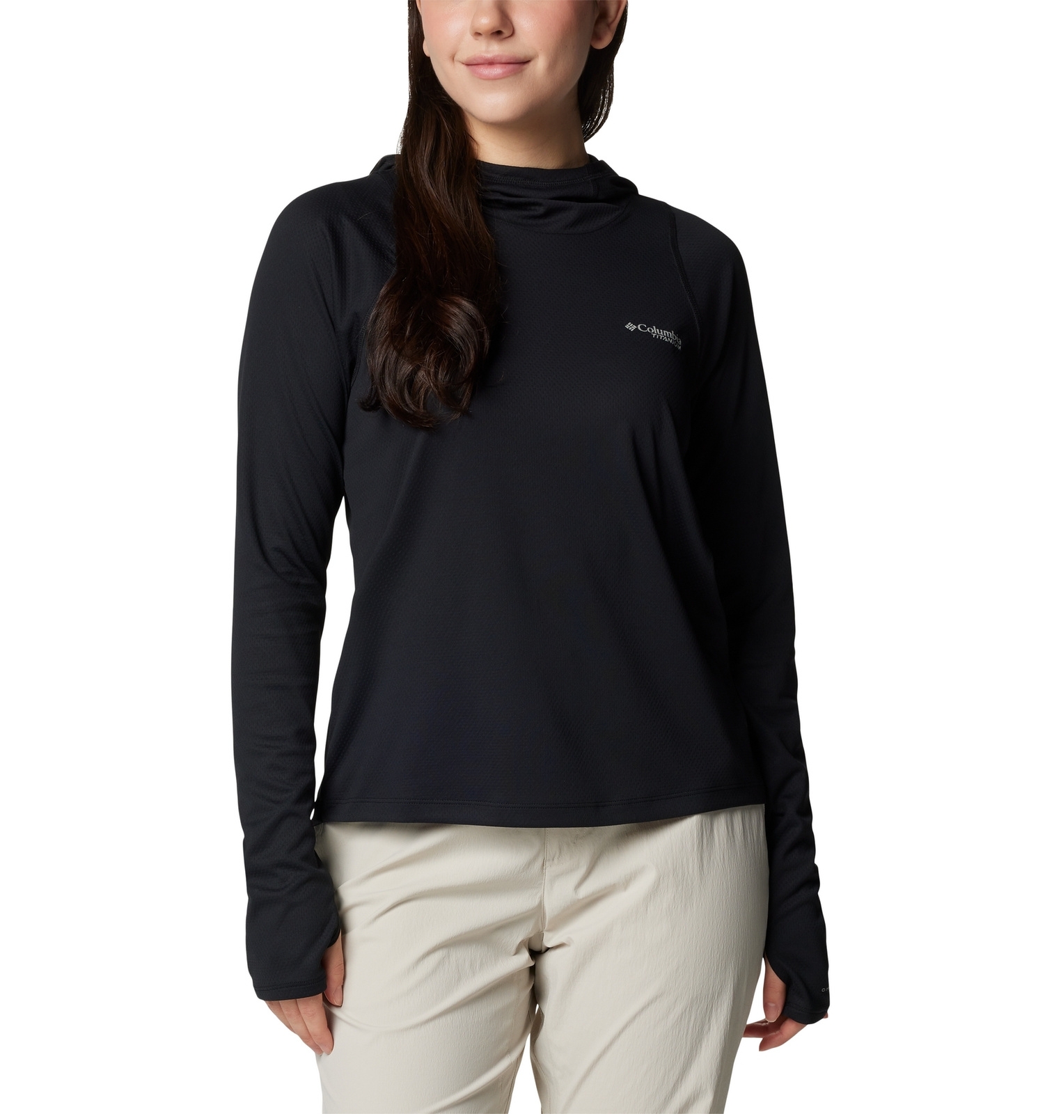 Longsleeve damski Columbia SUMMIT VALLEY czarny 2072531010