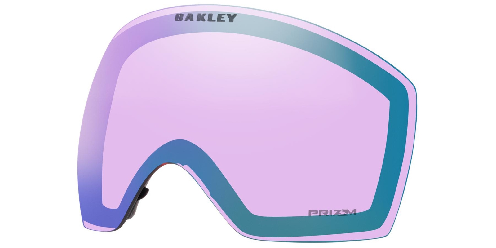 Szybka do gogli unisex Oakley FLIGHT DECK L r�owa AOO7050LS-03