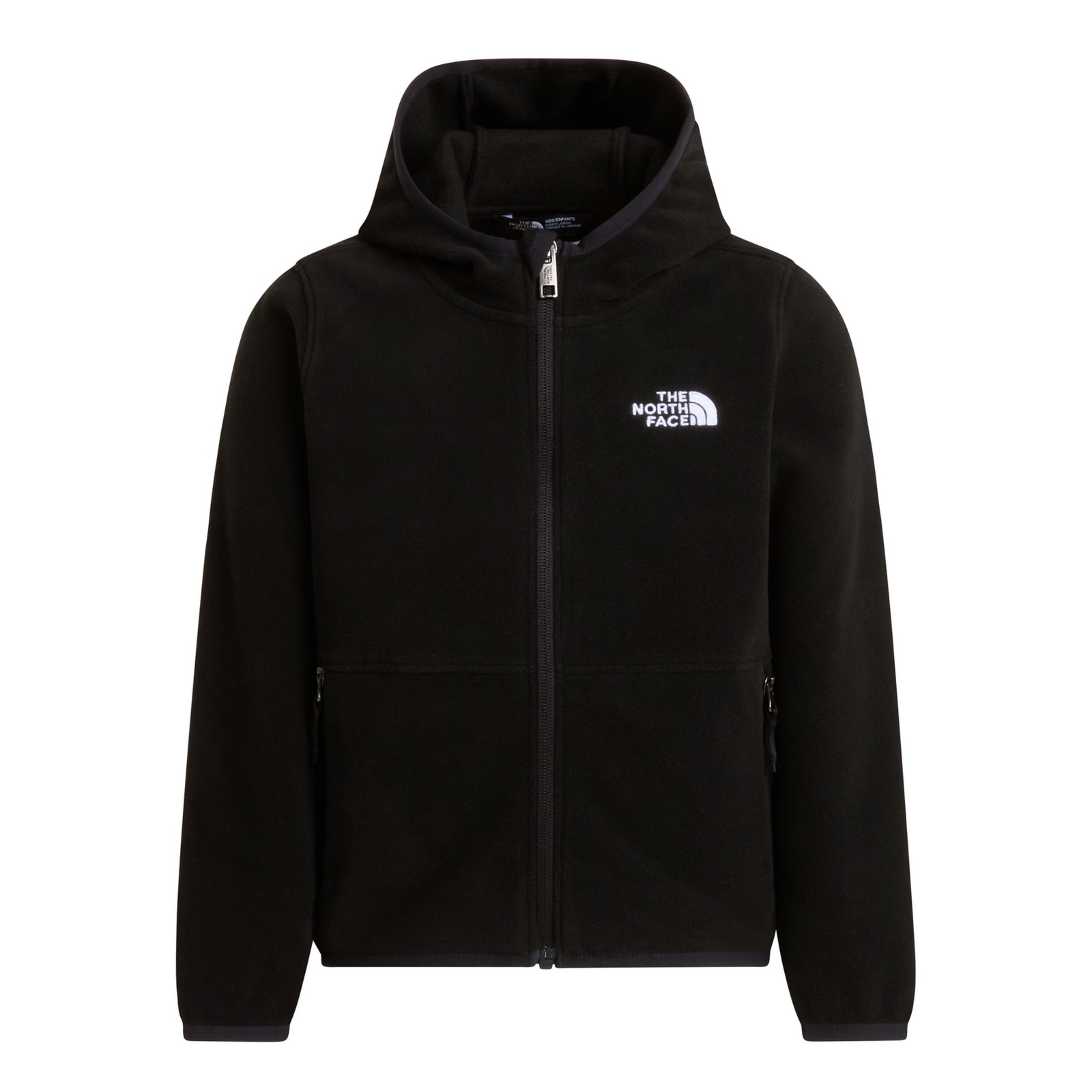 Polar z kapturem dzieci�cy The North Face GLACIER FZ czarny NF0A8CVHJK3