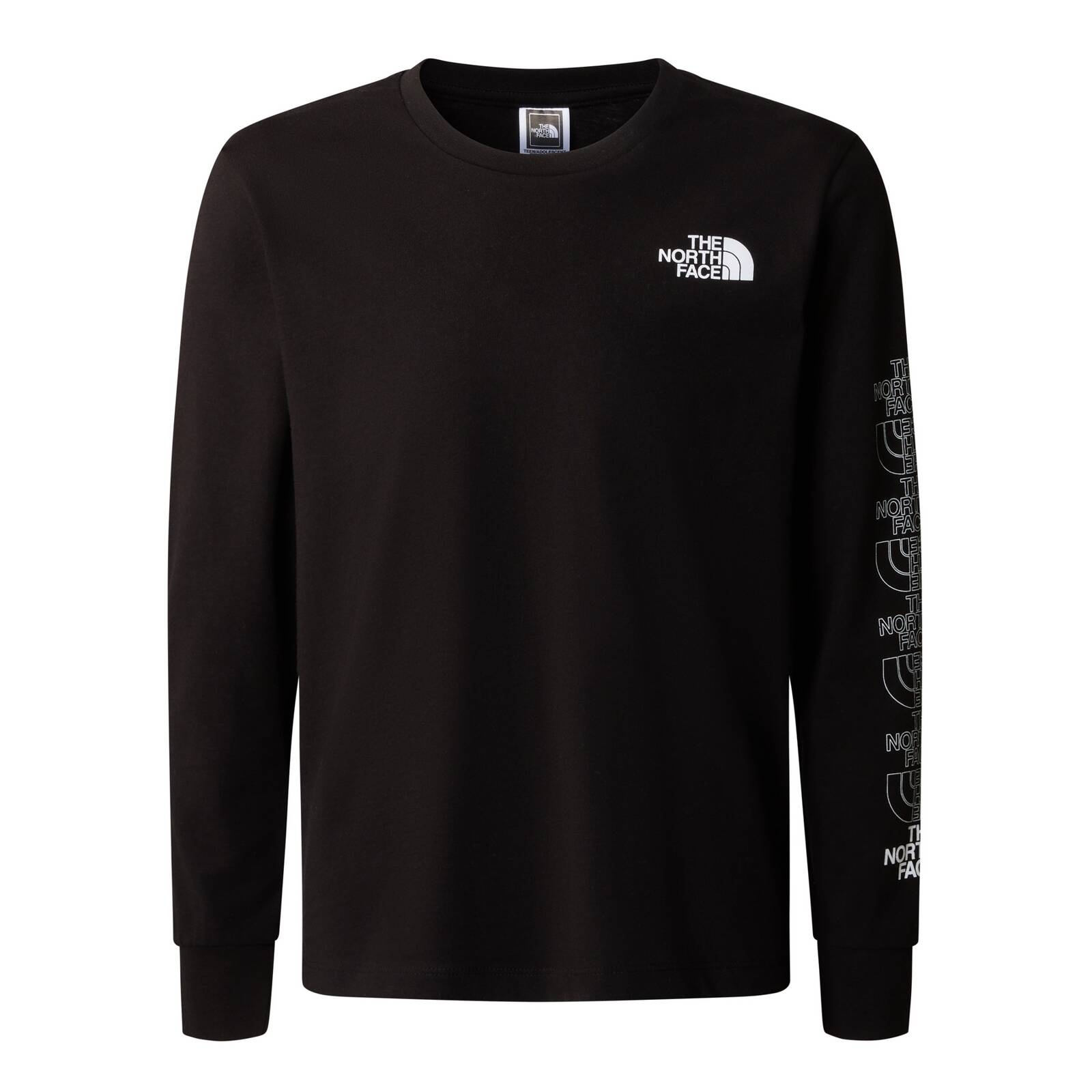 Longsleeve chopicy The North Face NEW GRAPHIC czarny NF0A87BBJK3