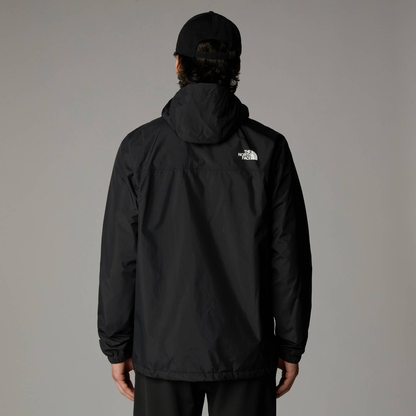 Kurtka wodoodporna męska The North Face ANTORA czarna NF0A7QEY4H0