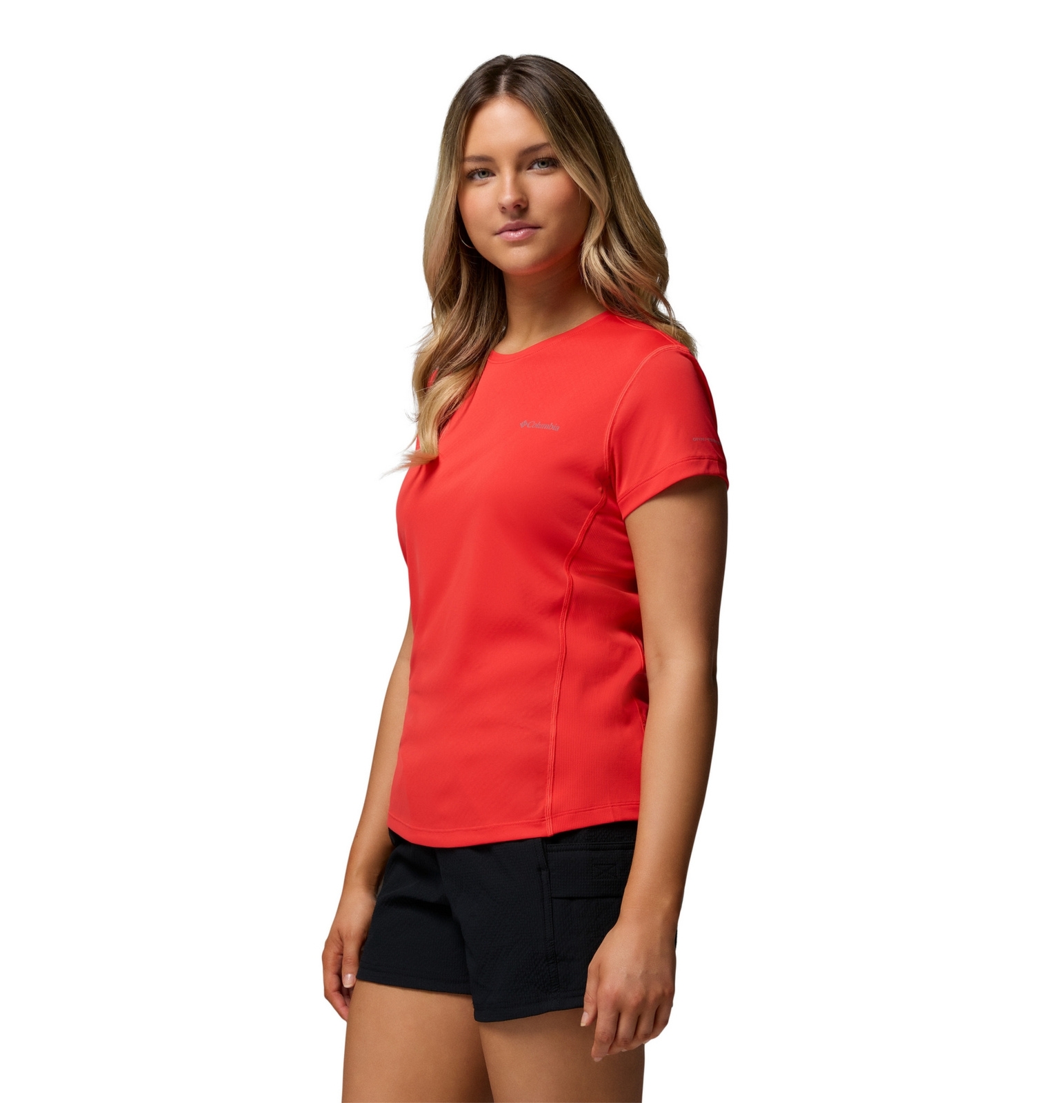 Koszulka treningowa damska Columbia ZERO RULES czerwona 2131723606