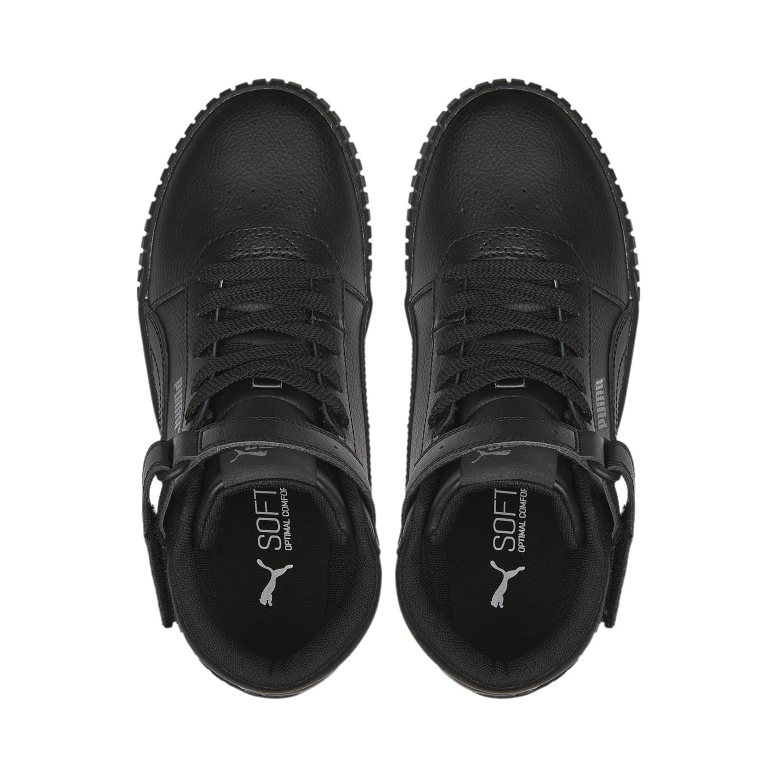 Buty sportowe dziecice Puma CARINA 2.0 MID JR czarne 38737601