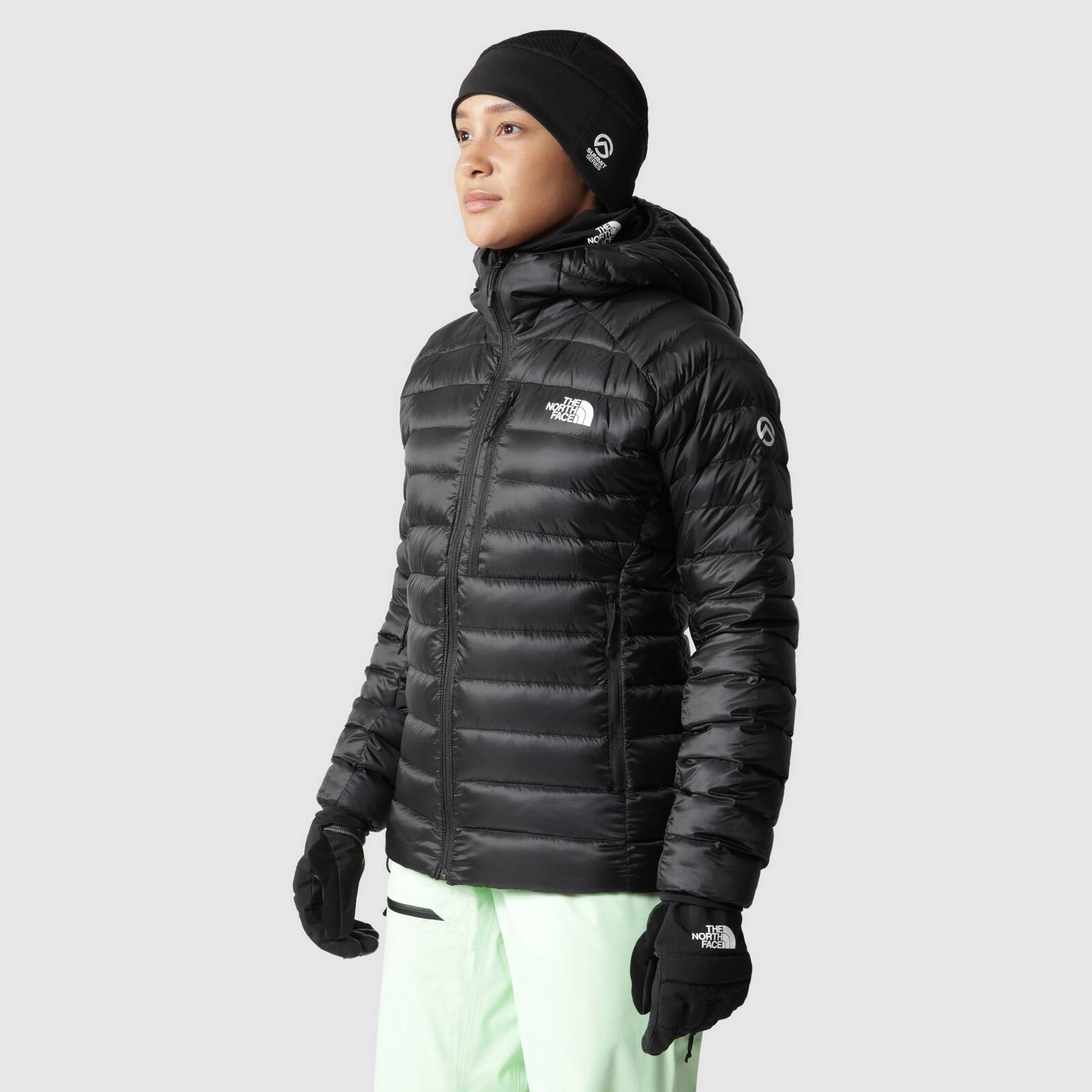 Kurtka puchowa damska The North Face BREITHORN czarna NF0A7UTZJK3