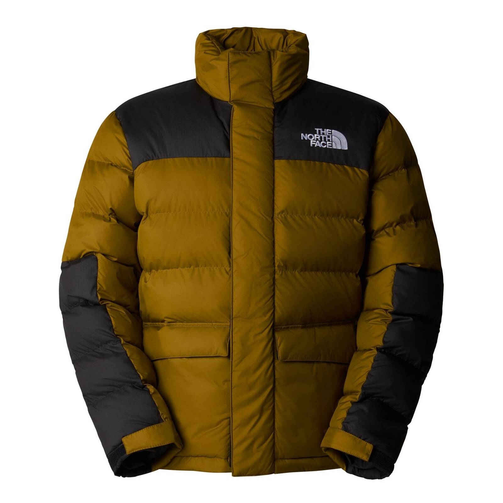 Kurtka puchowa mska The North Face LIMBARA brzowa NF0A89EG1OB