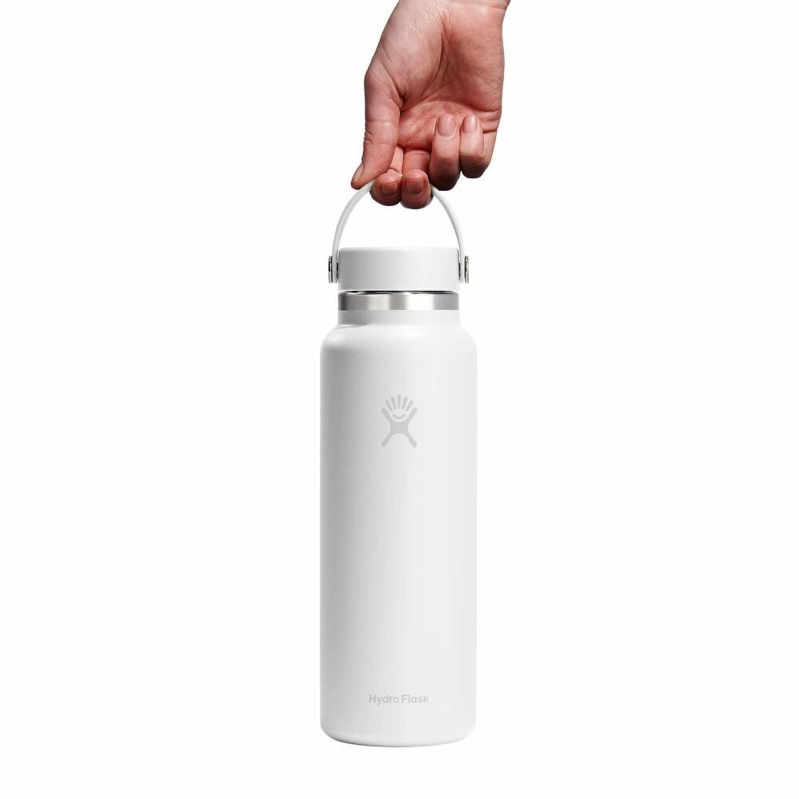 Butelka termiczna unisex Hydro Flask WIDE FLEX 1183 ML bia�a W40CTS110