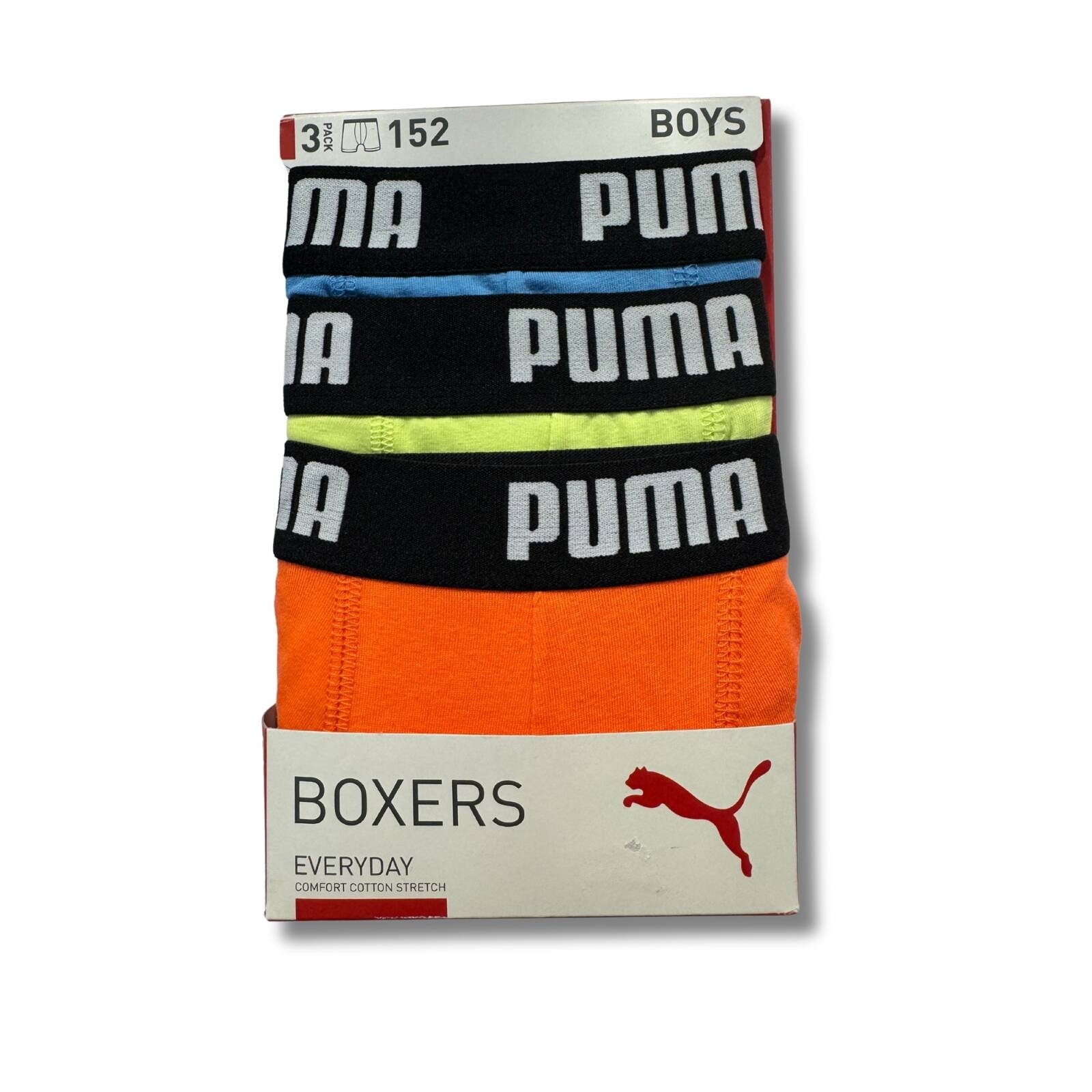 Bokserki chopice Puma BOXER 3-PACK wielokolorowe 93580705