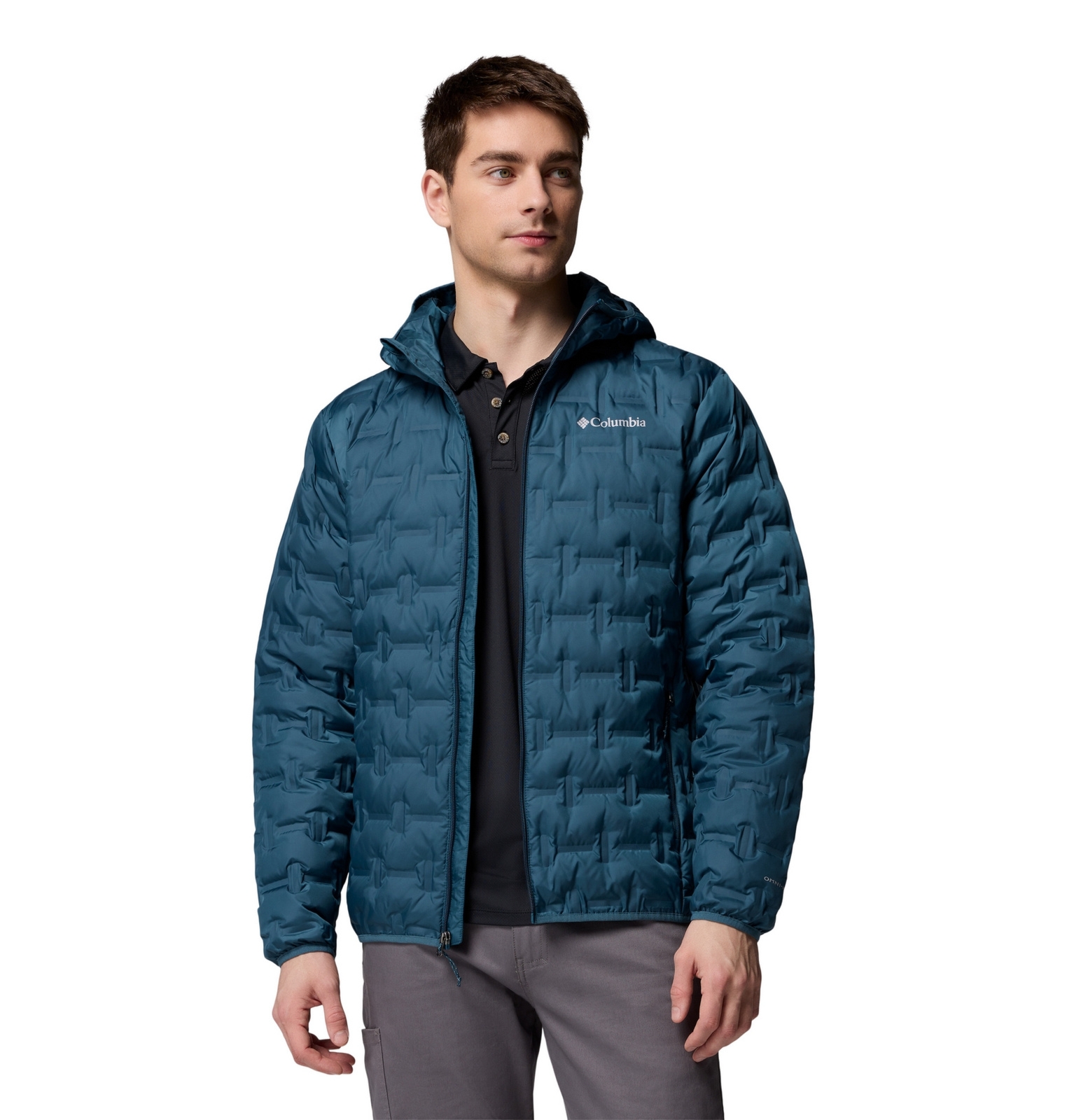 Kurtka puchowa mska Columbia DELTA RIDGE II niebieska 2086222429