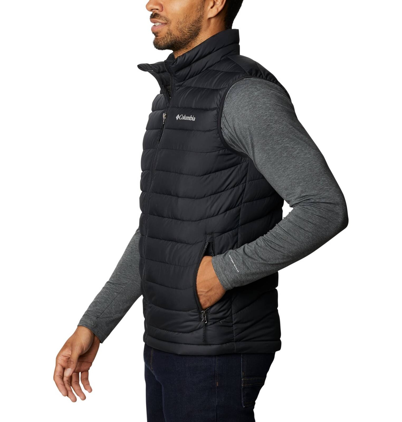 Bezrkawnik mski Columbia POWDER LITE czarny 1748031010