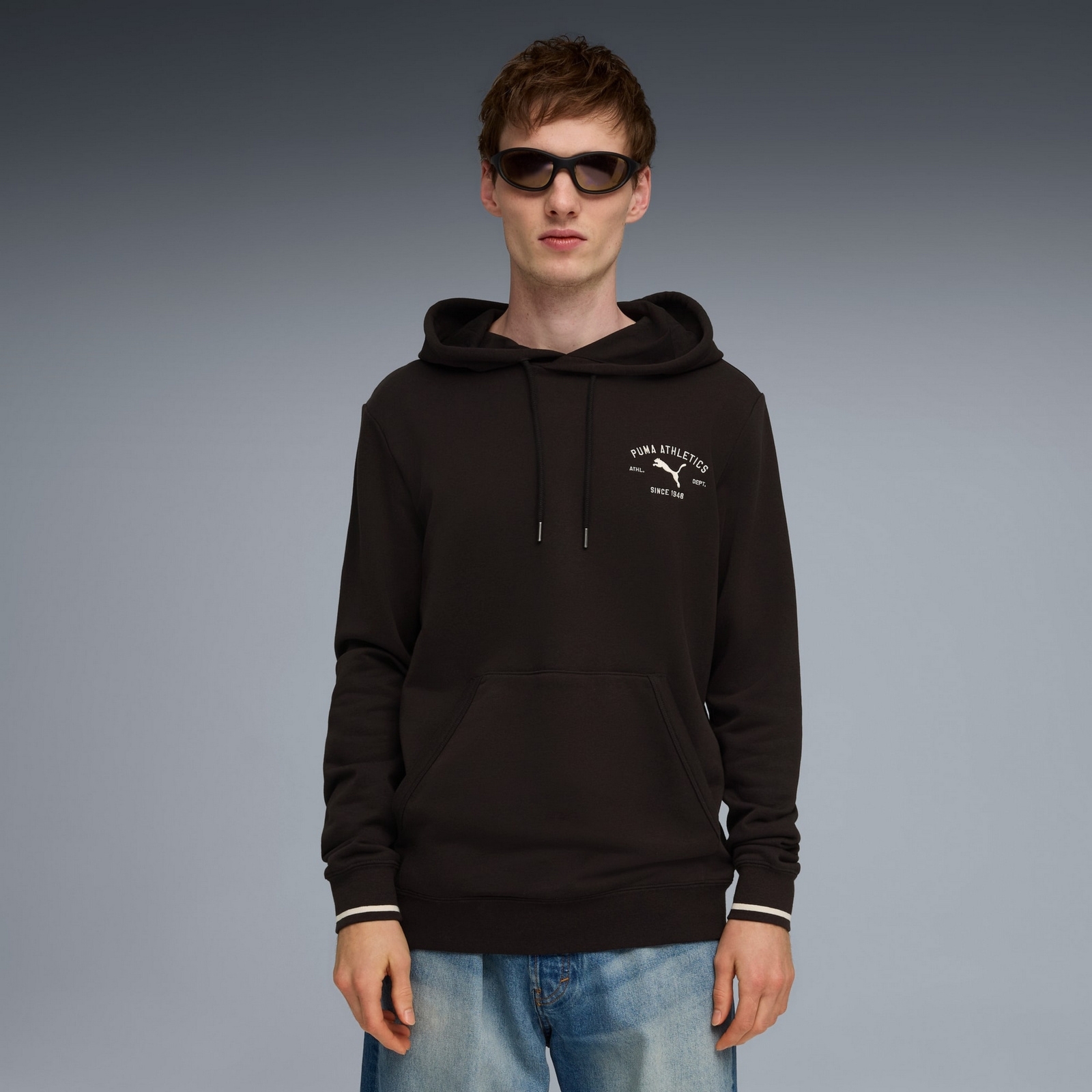 Bluza z kapturem m�ska Puma CLASS GRAPHIC TR czarna 69222801