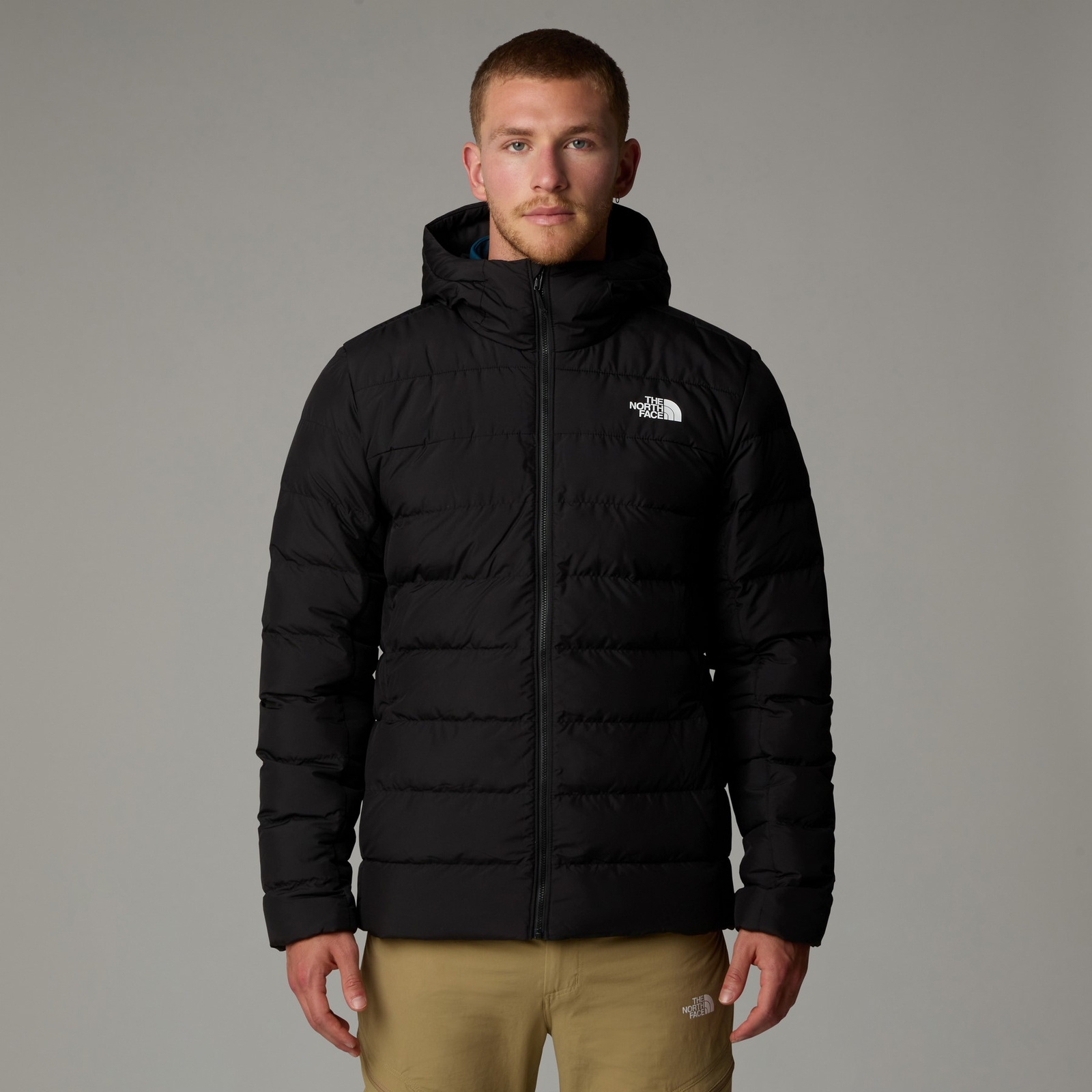 Kurtka z kapturem męska The North Face ACONCAGUA 3 czarna NF0A84I14H0