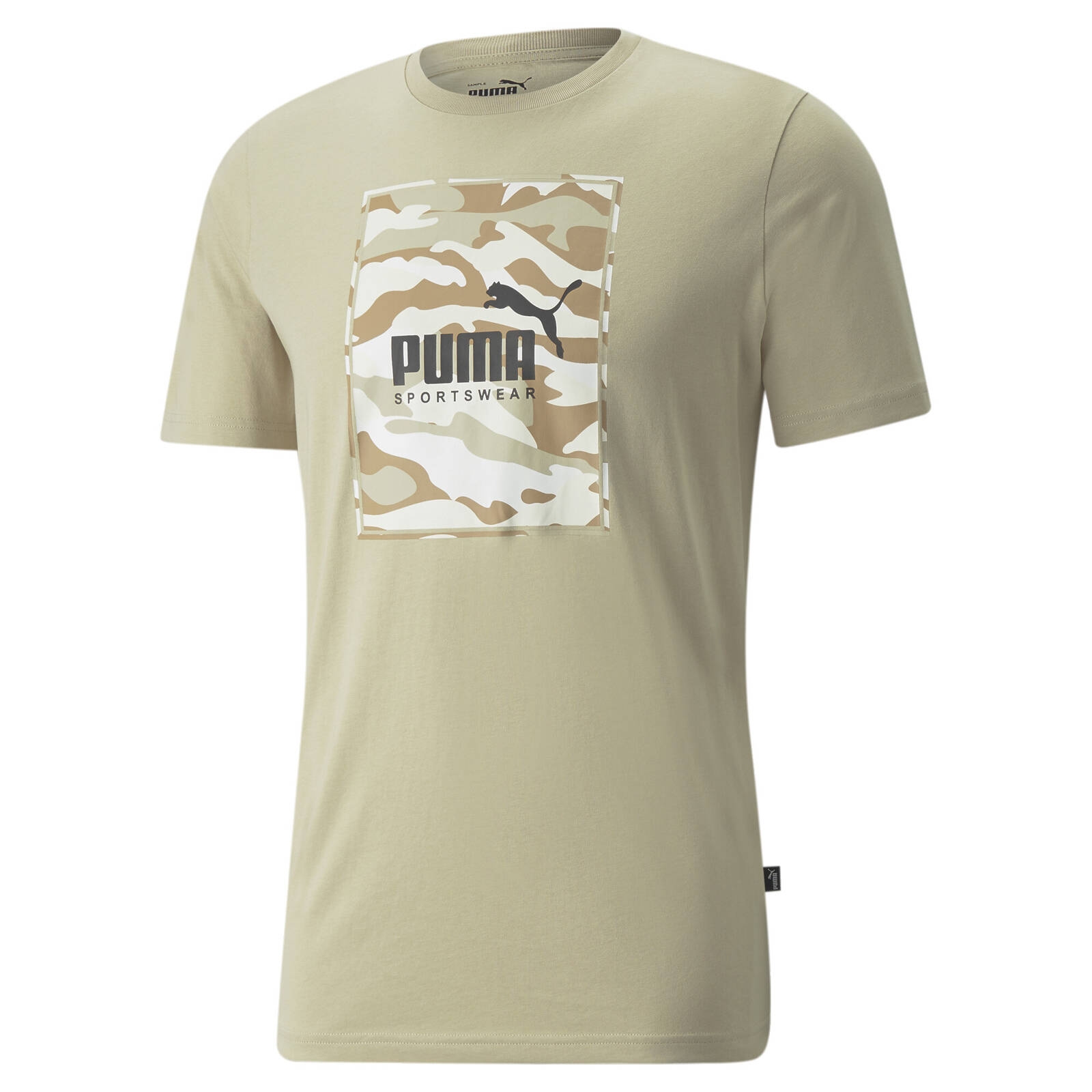 Koszulka mska Puma BOX LOGO CAMO beowa 84908564