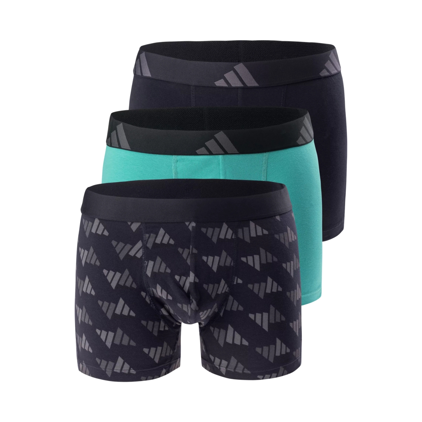 Bokserki męskie adidas ACTIVE FLEX 3-PACK wielokolorowe 4AM002-908