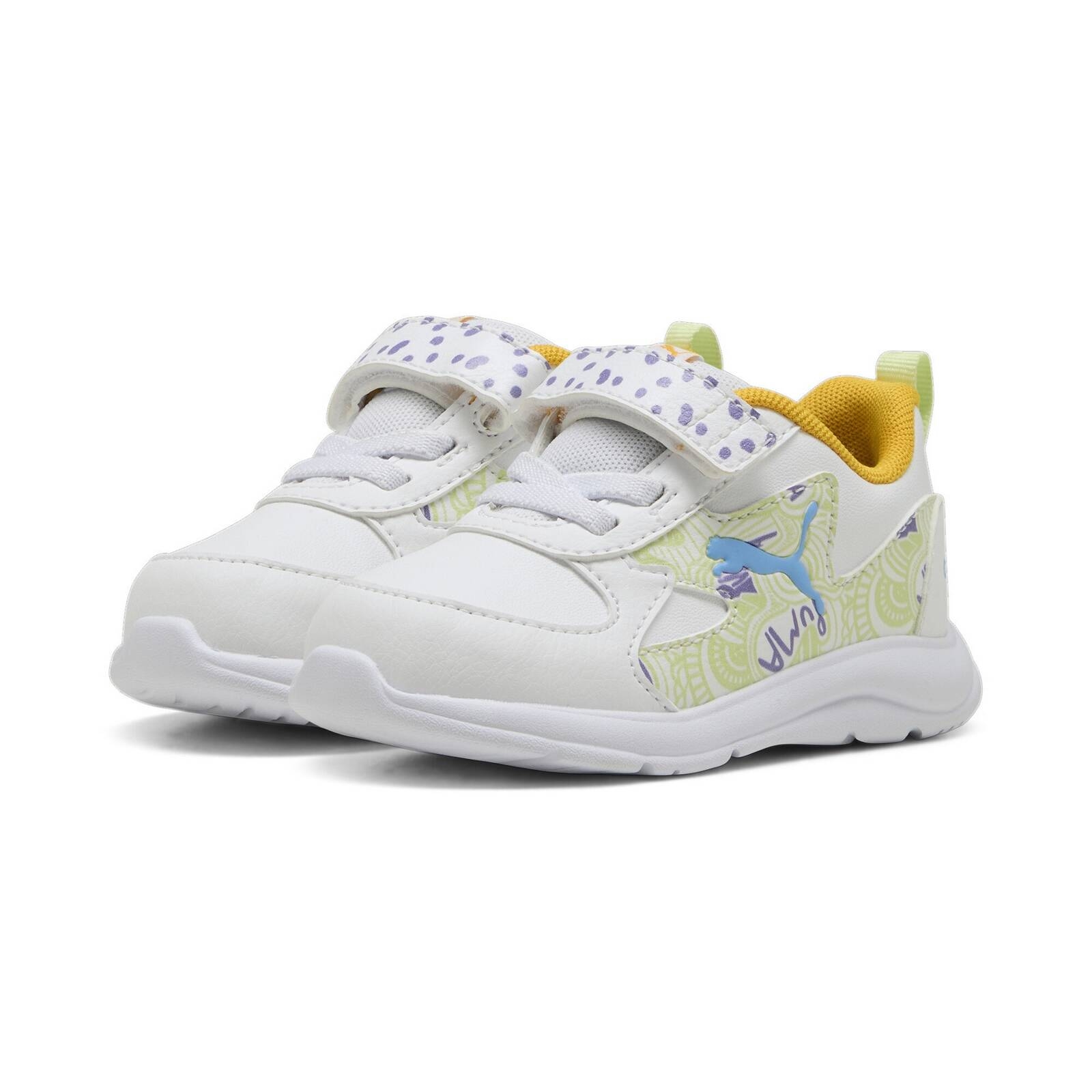 Buty sportowe dziecice Puma FUN RACER SL SCRIBBLE AC+ INF biae 40087701