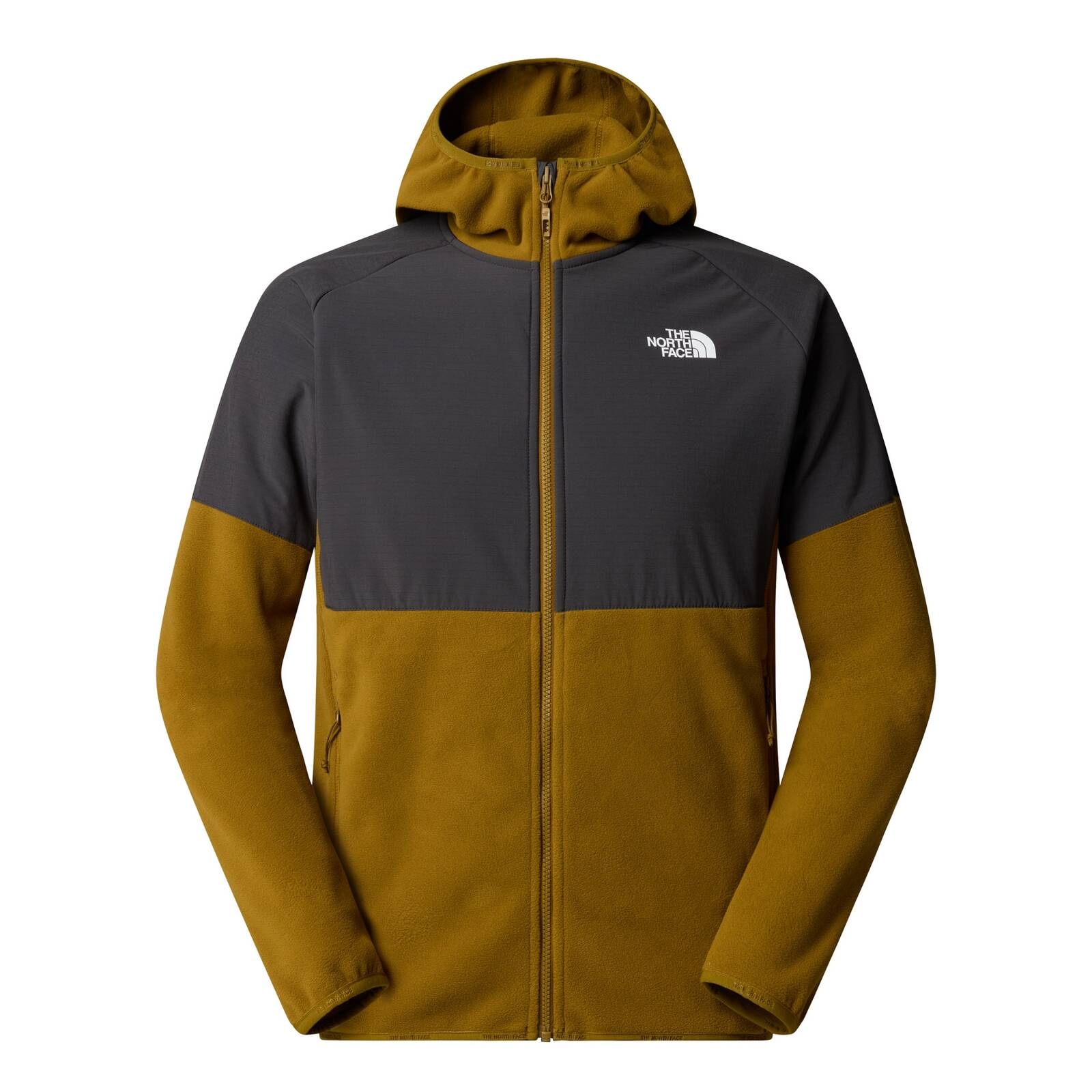 Polar z kapturem mski The North Face GLACIER HEAVYWEIGHT FULL ZIP HD zielony NF0A89JJ7O0