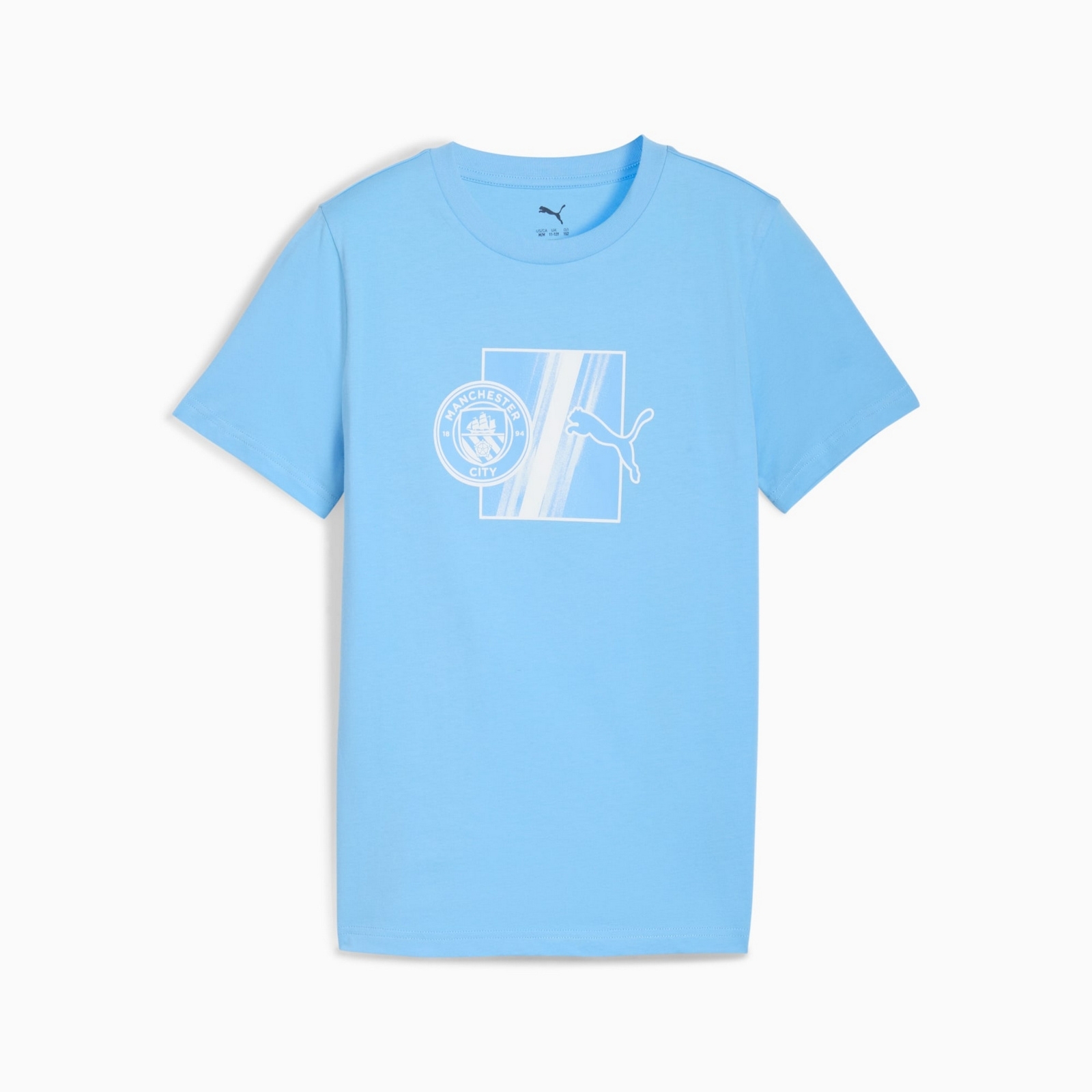 Koszulka dzieci�ca Puma MCFC FTBLULTURE JR niebieska 78267401