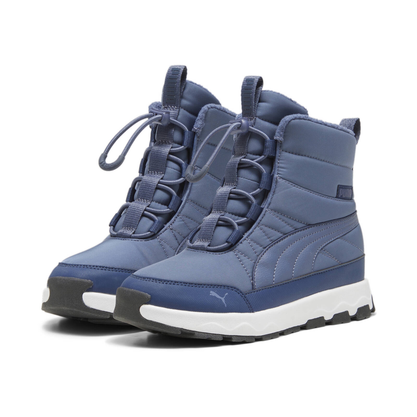 Buty zimowe dziecice Puma EVOLVE BOOT JR niebieskie 39264402