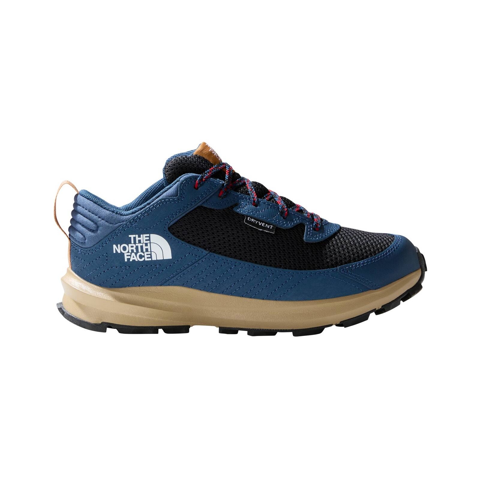 Buty trailowe dziecice The North Face FASTPACK niebieskie NF0A5LXGVJY