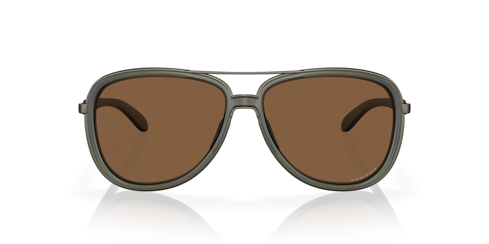 Okulary przeciwsoneczne unisex Oakley SPLIT TIME zielone OO4129-25