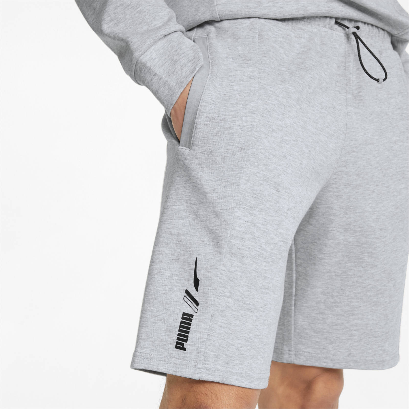 Szorty mskie Puma RAD/CAL 9'' DK szare 84743704