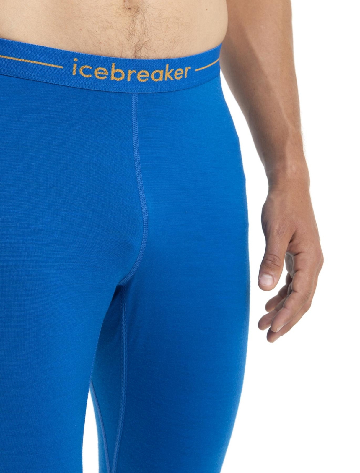 Legginsy termiczne męskie Icebreaker ZONEKNIT 200 niebieskie IB0A56HB580