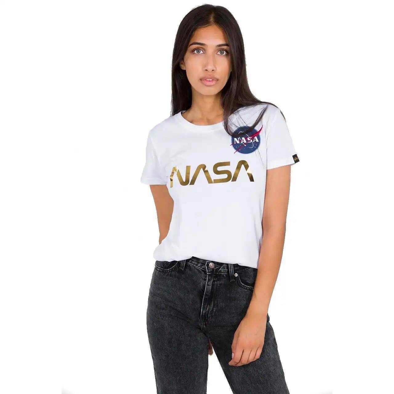 Koszulka damska Alpha Industries NASA PM biaa 198053-438