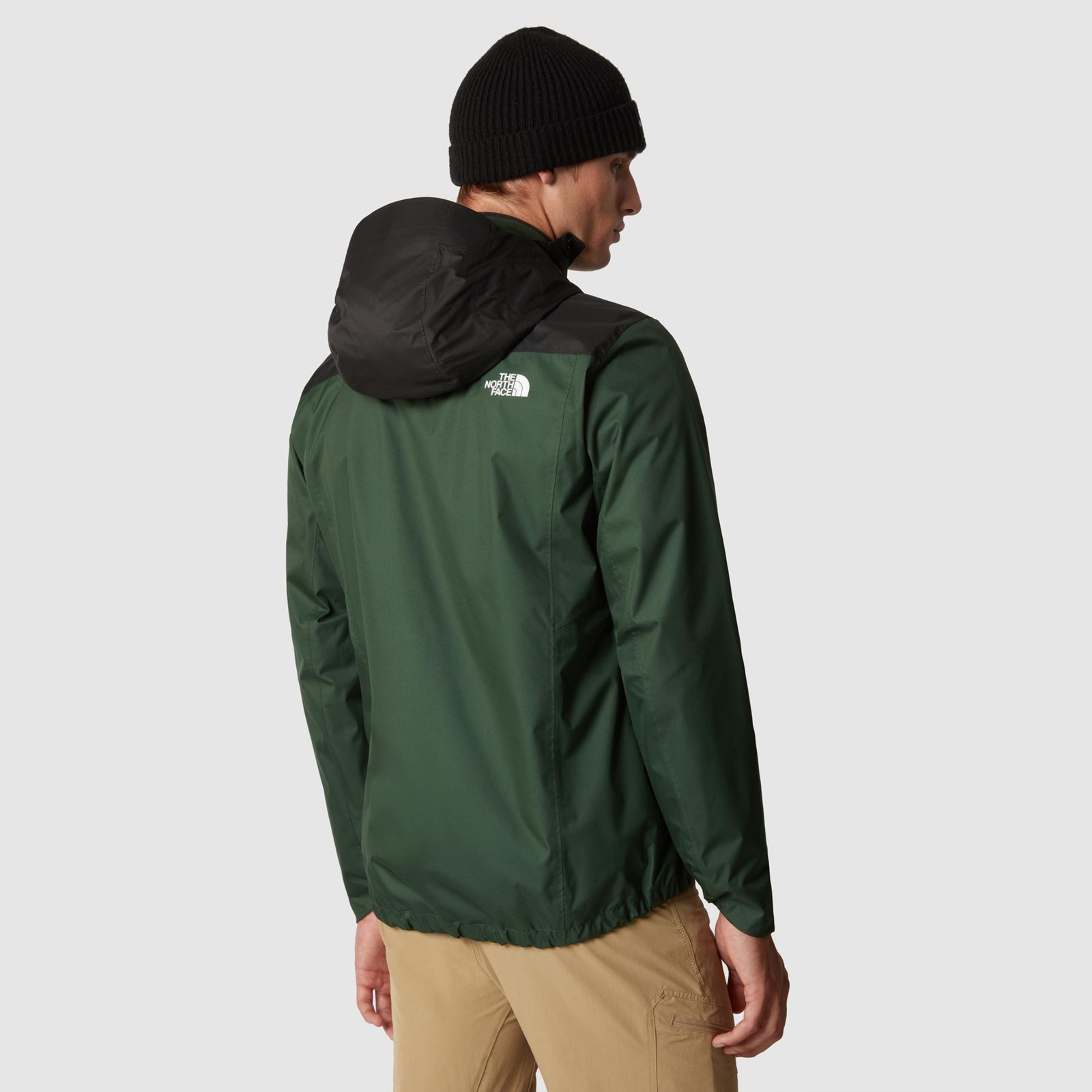 Kurtka wodoodporna m�ska The North Face QUEST zielona NF0A3YFMKII