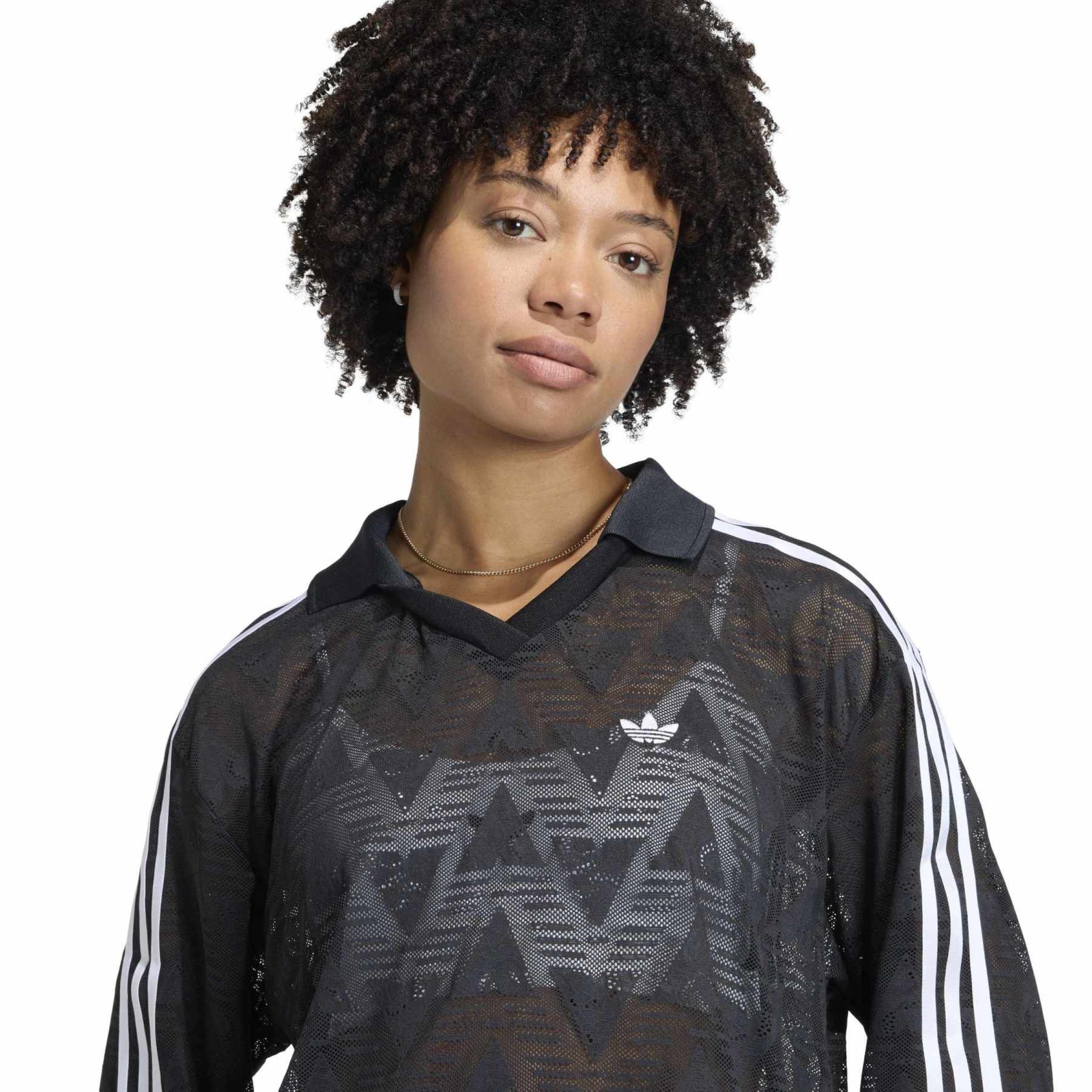 Koszulka damska adidas LACE czarna KD0344