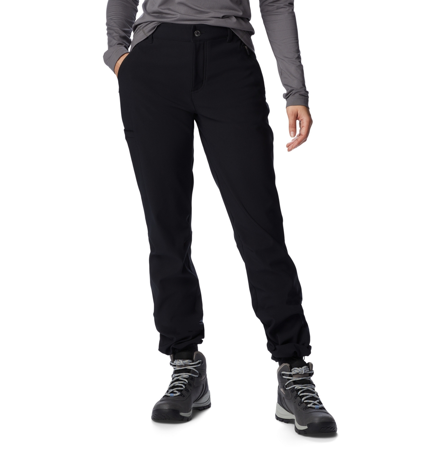 Spodnie softshellowe damskie Columbia BACK BEAUTY czarne 2051864010