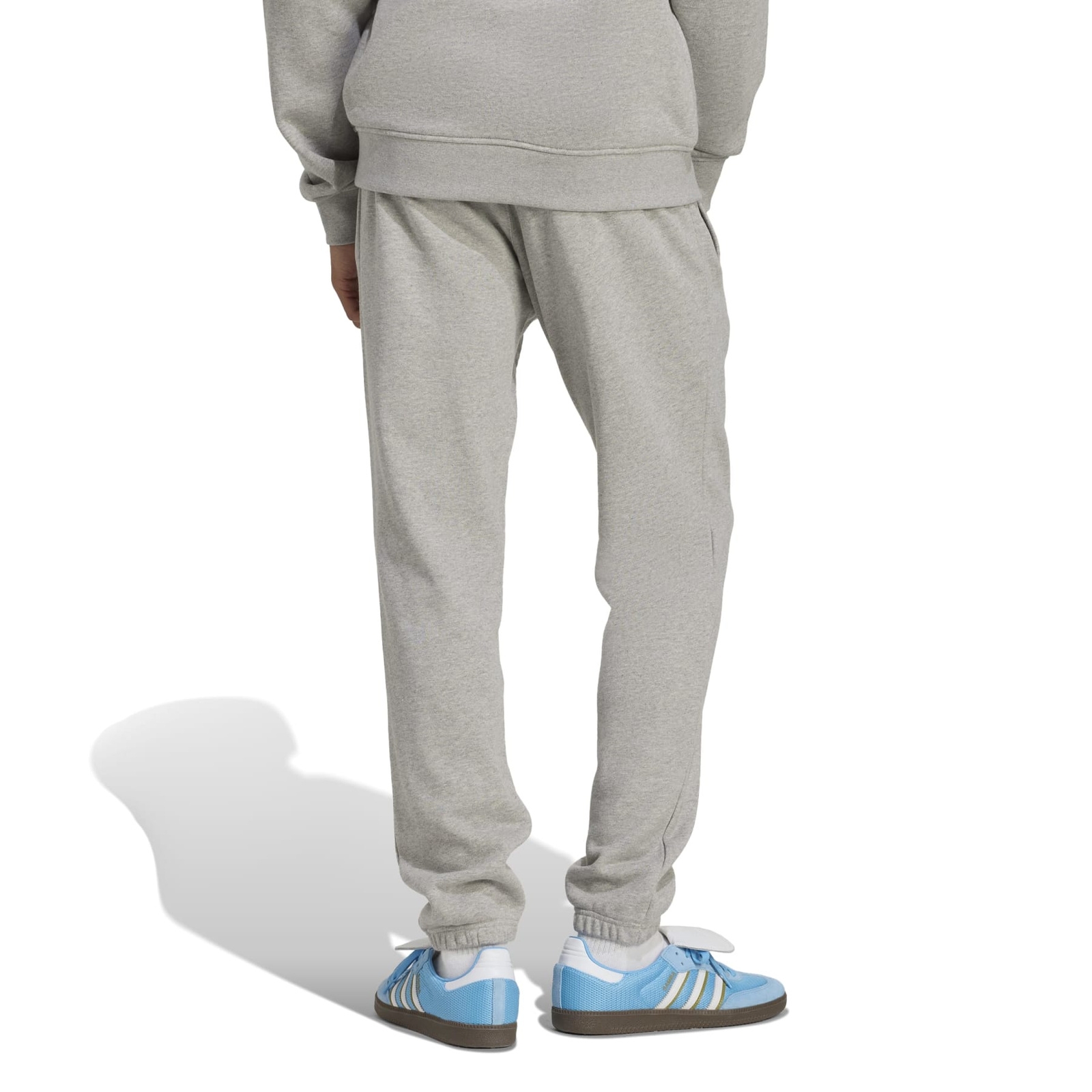 Spodnie dresowe mskie adidas TREFOIL ESSENTIALS szare JY6271